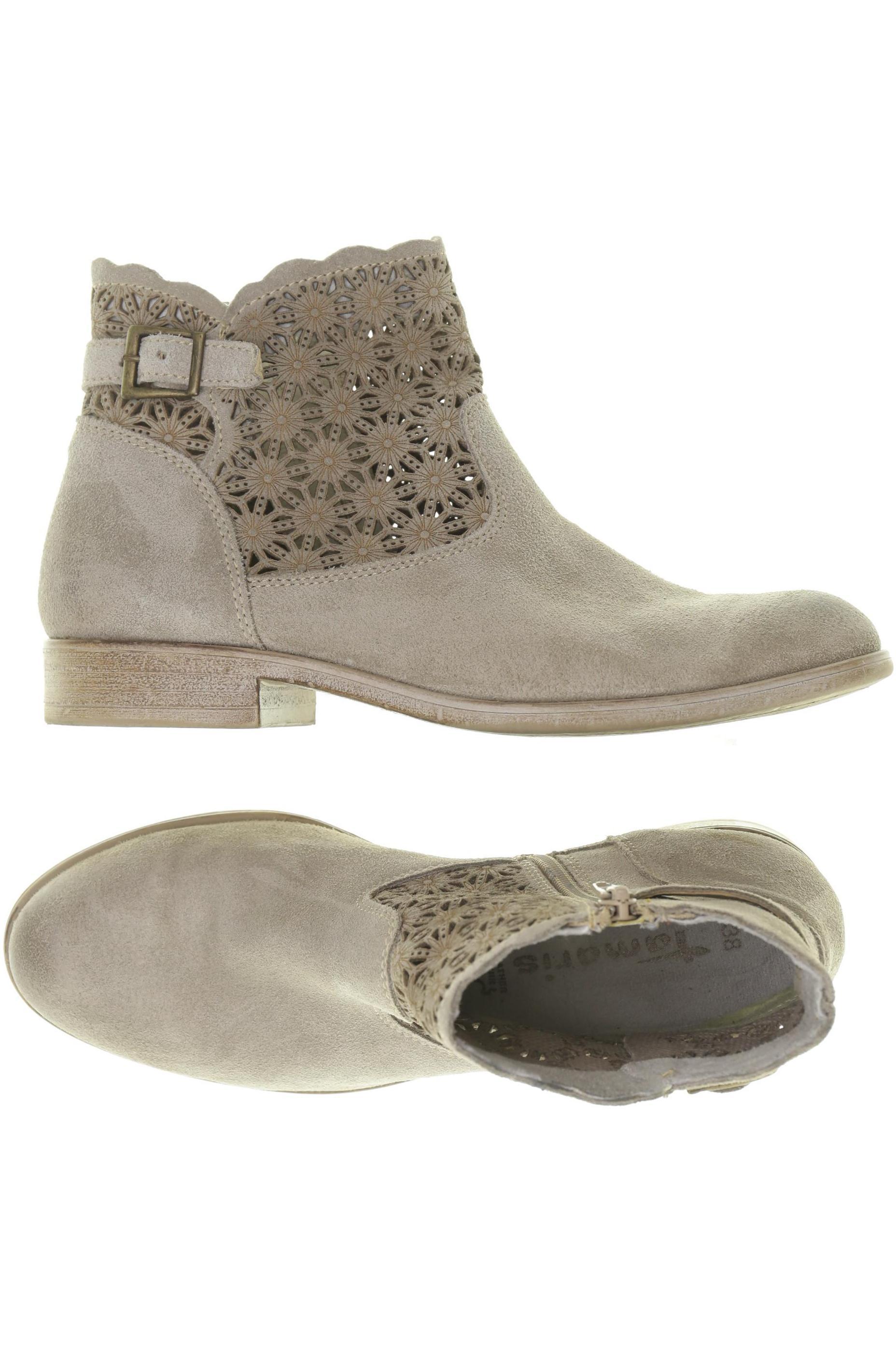 

Tamaris Damen Stiefelette, beige, Gr. 38