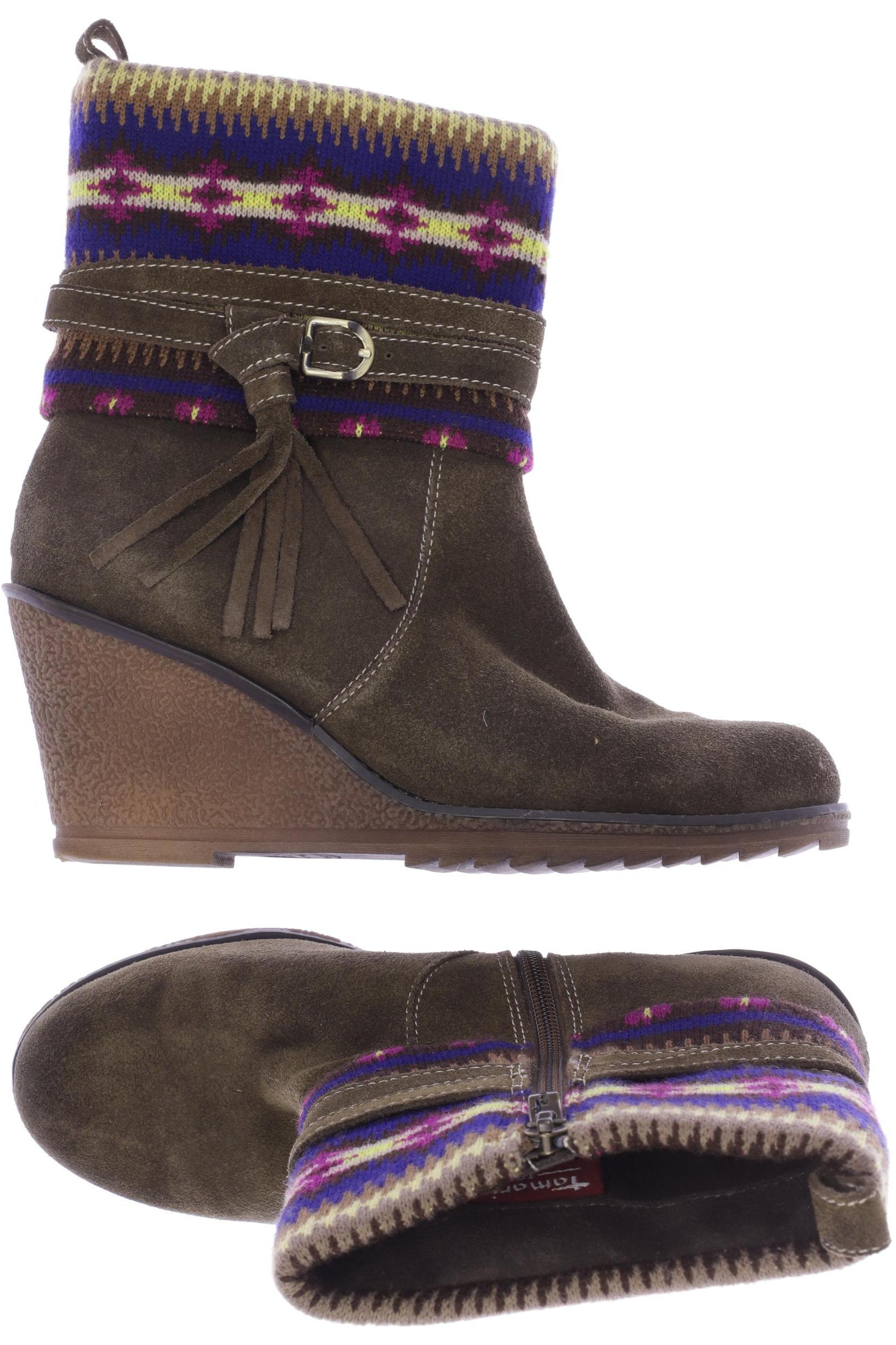 

Tamaris Damen Stiefelette, grün