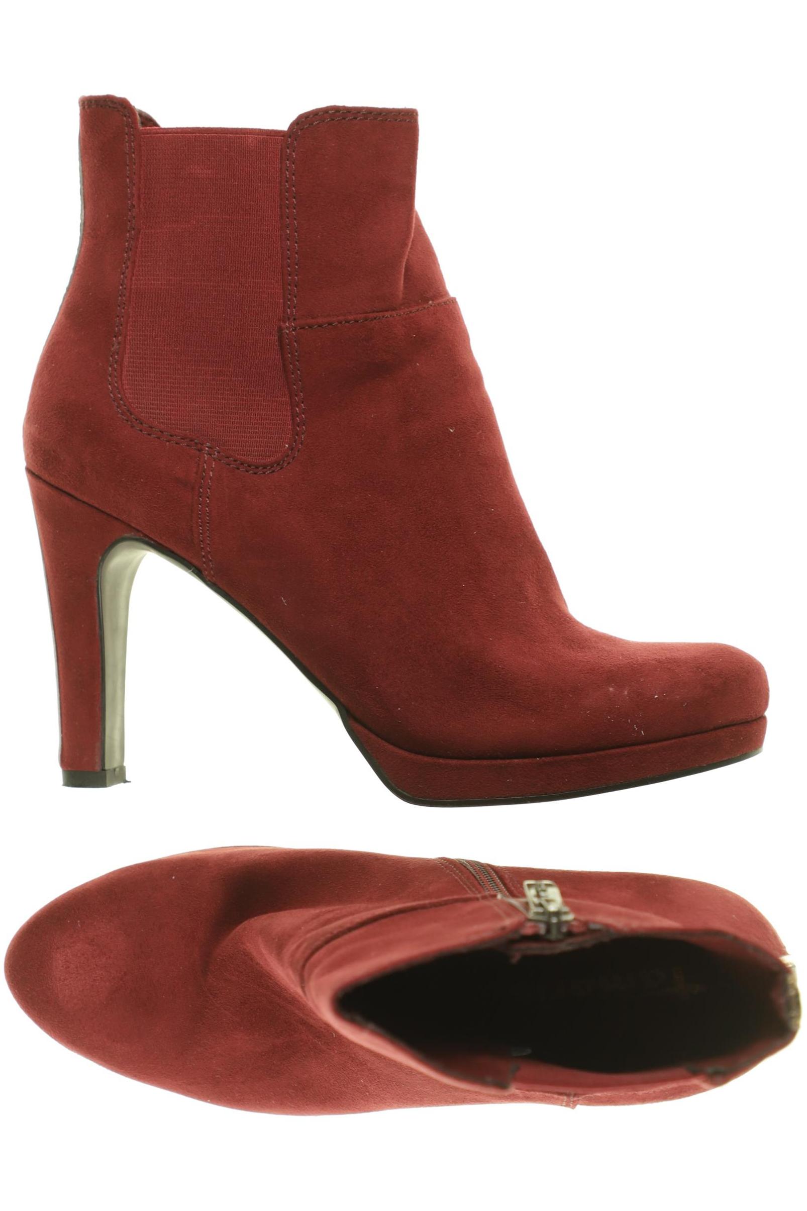 

Tamaris Damen Stiefelette, rot, Gr. 37