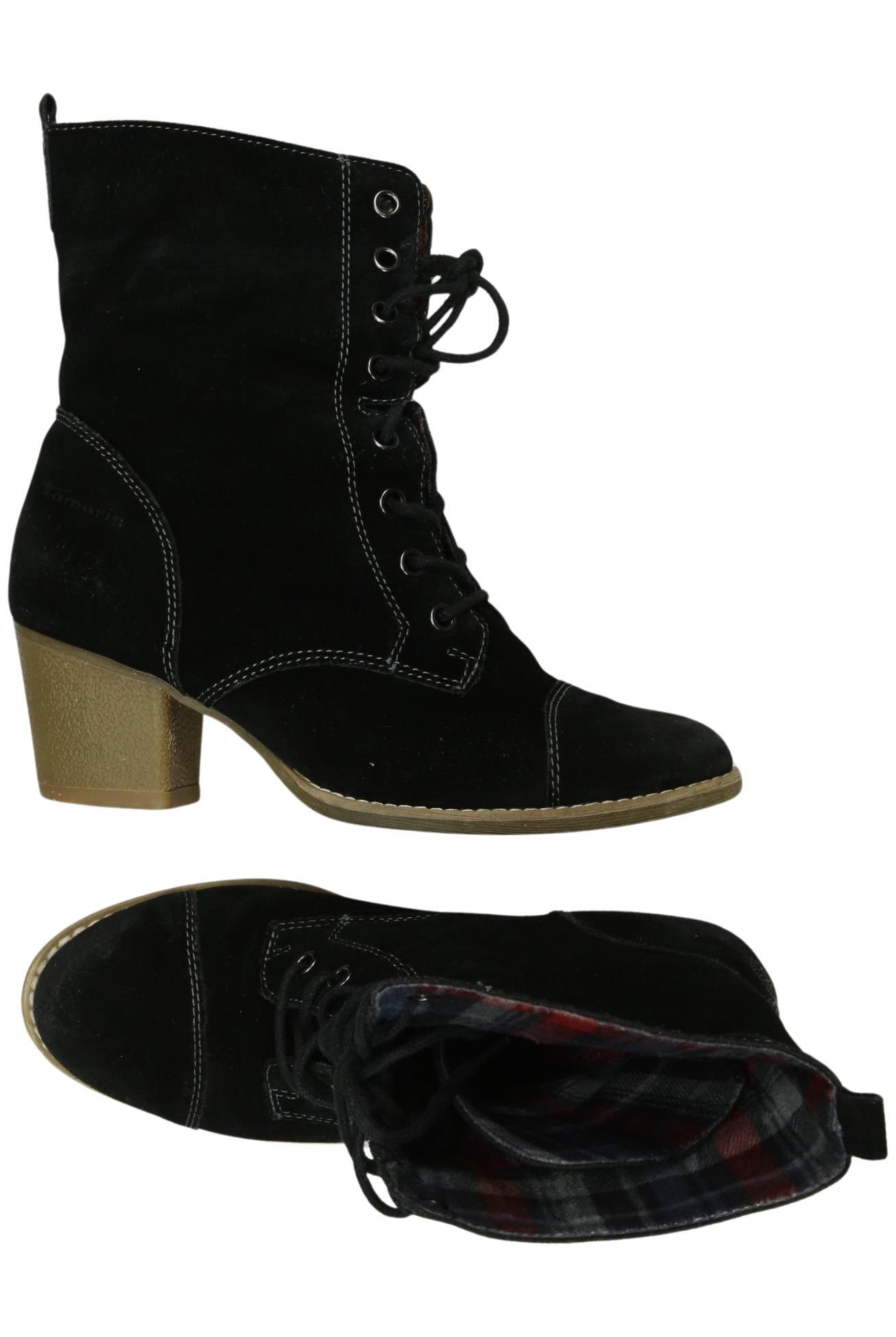 

Tamaris Damen Stiefelette, schwarz, Gr. 38