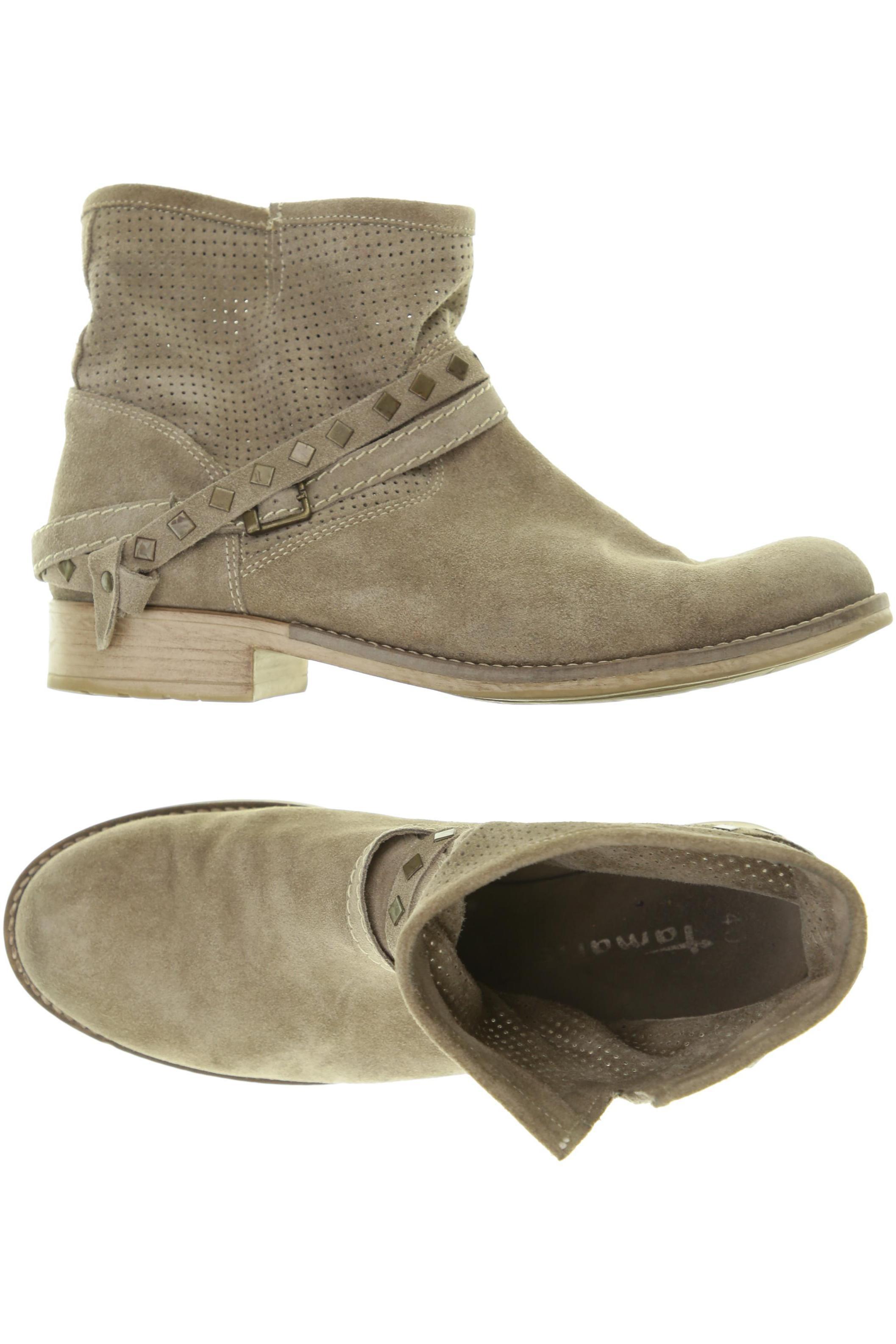 

Tamaris Damen Stiefelette, beige, Gr. 40