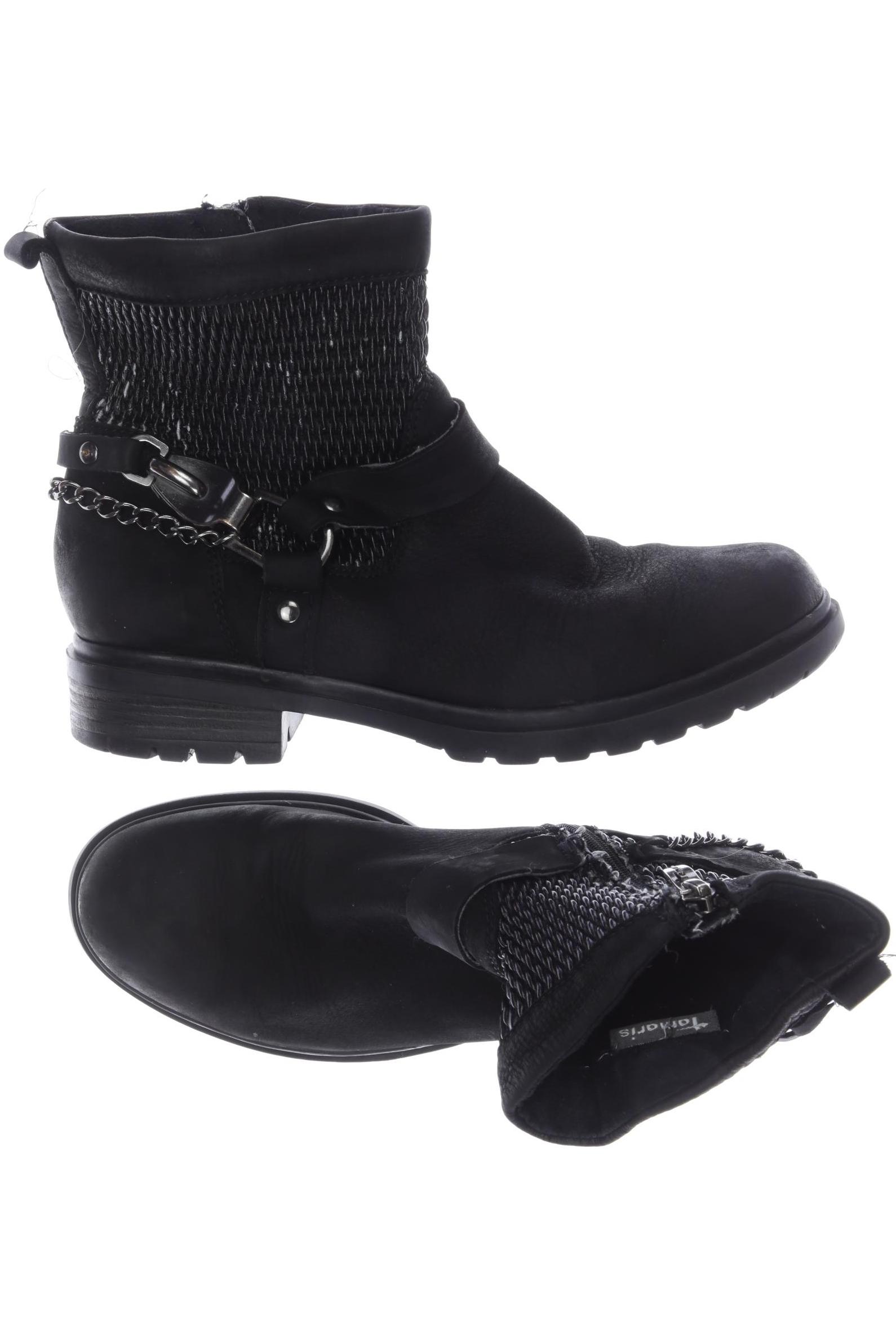 

Tamaris Damen Stiefelette, schwarz, Gr. 39