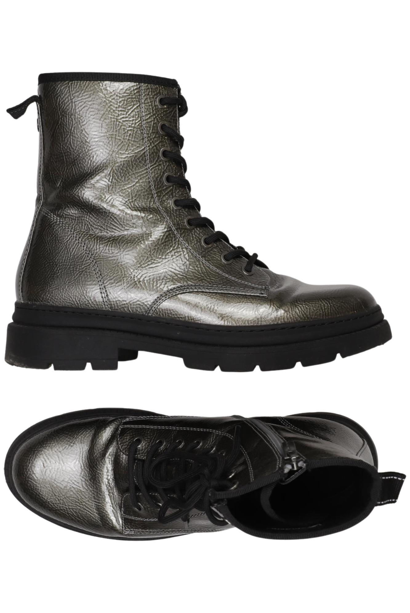 

Tamaris Damen Stiefelette, silber, Gr. 40