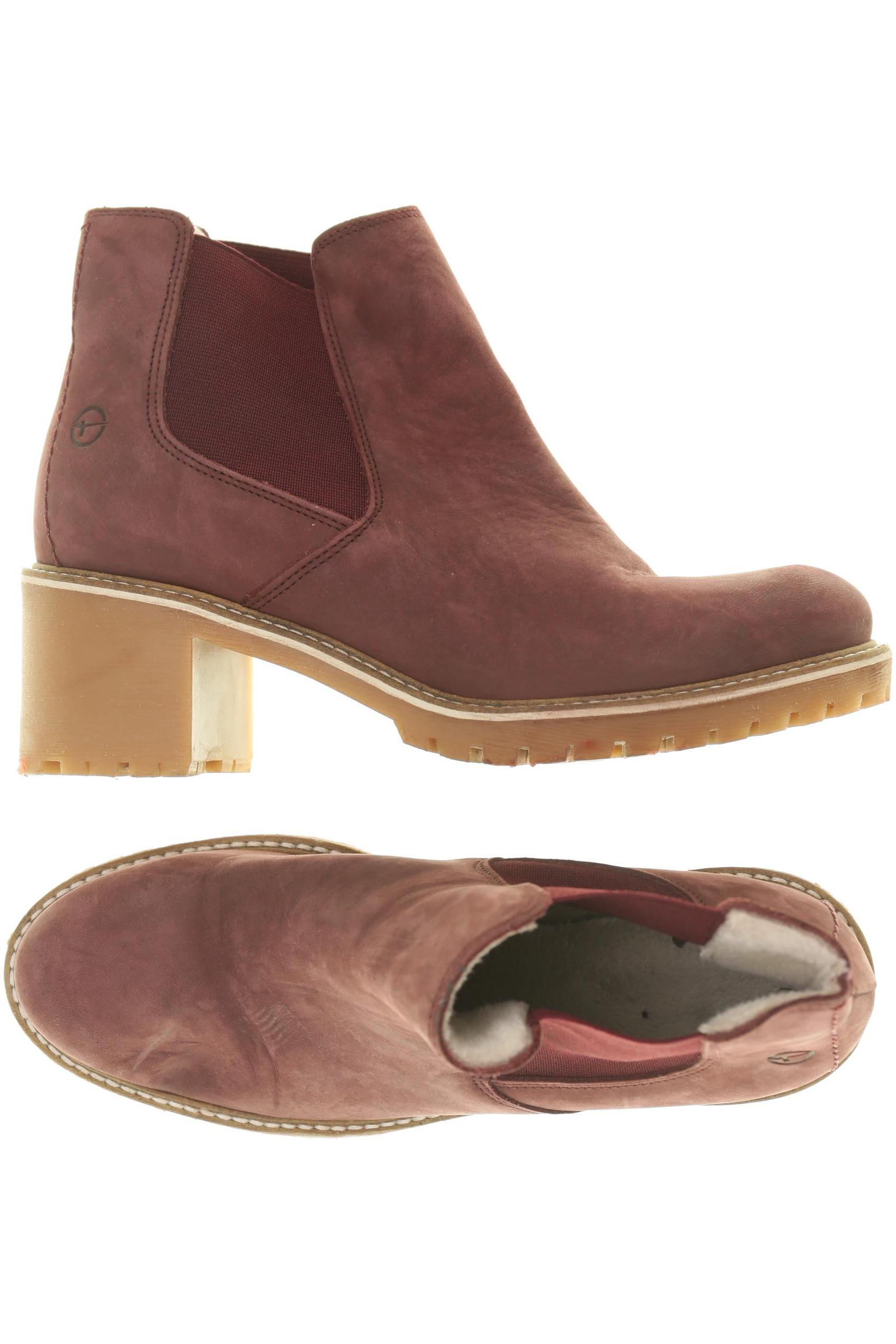 

Tamaris Damen Stiefelette, rot, Gr. 38