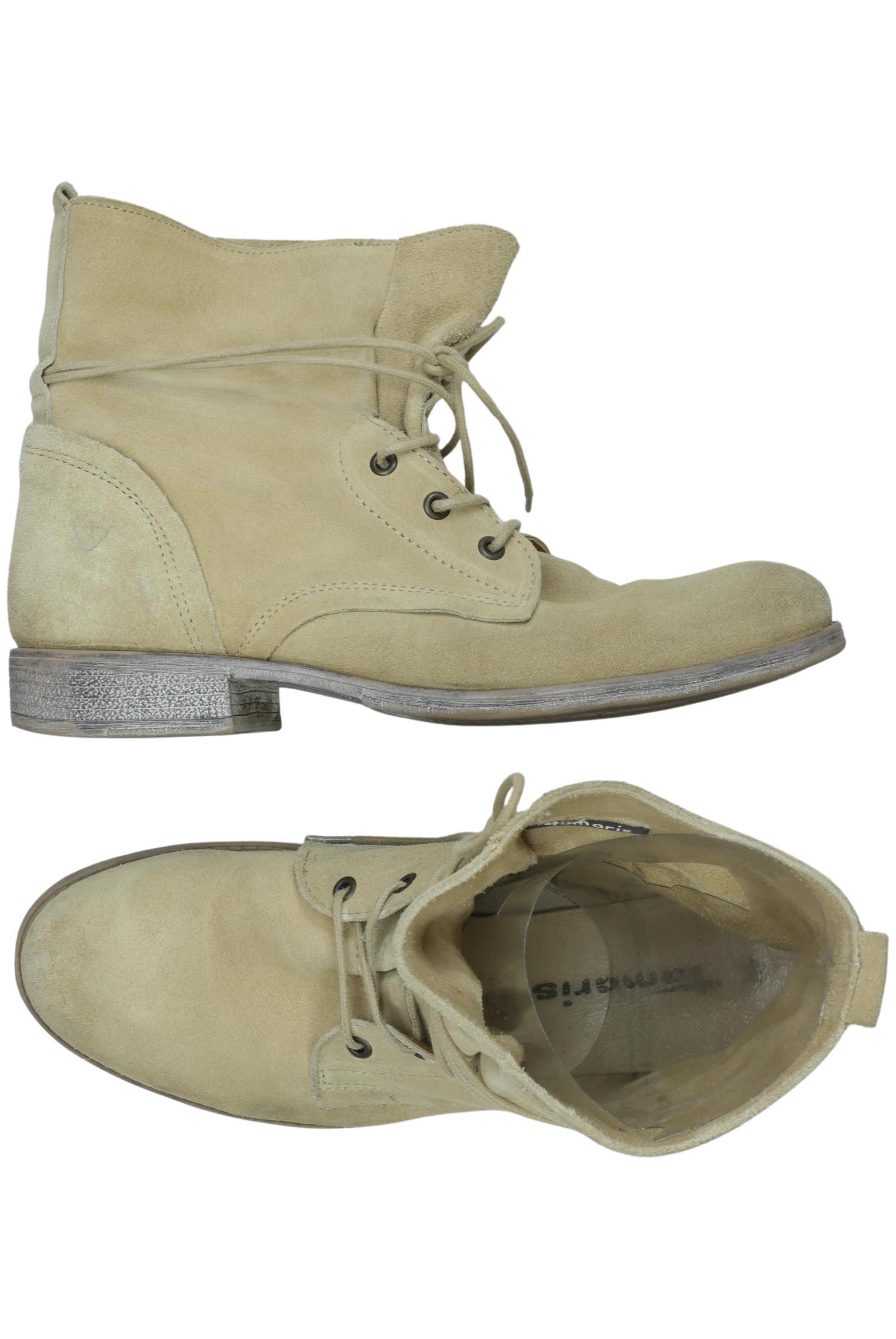 

Tamaris Damen Stiefelette, beige, Gr. 40