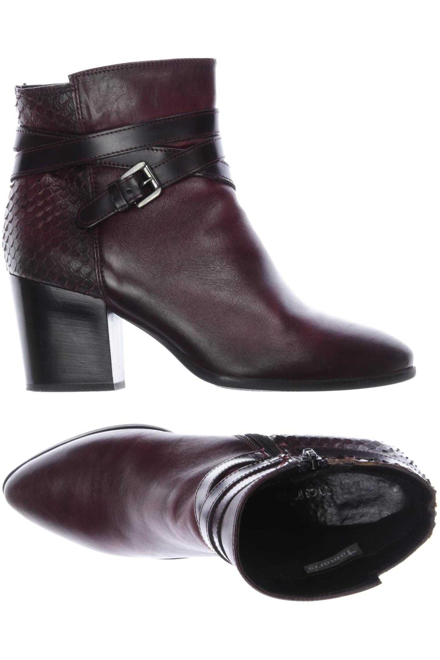 

Tamaris Damen Stiefelette, bordeaux, Gr. 40