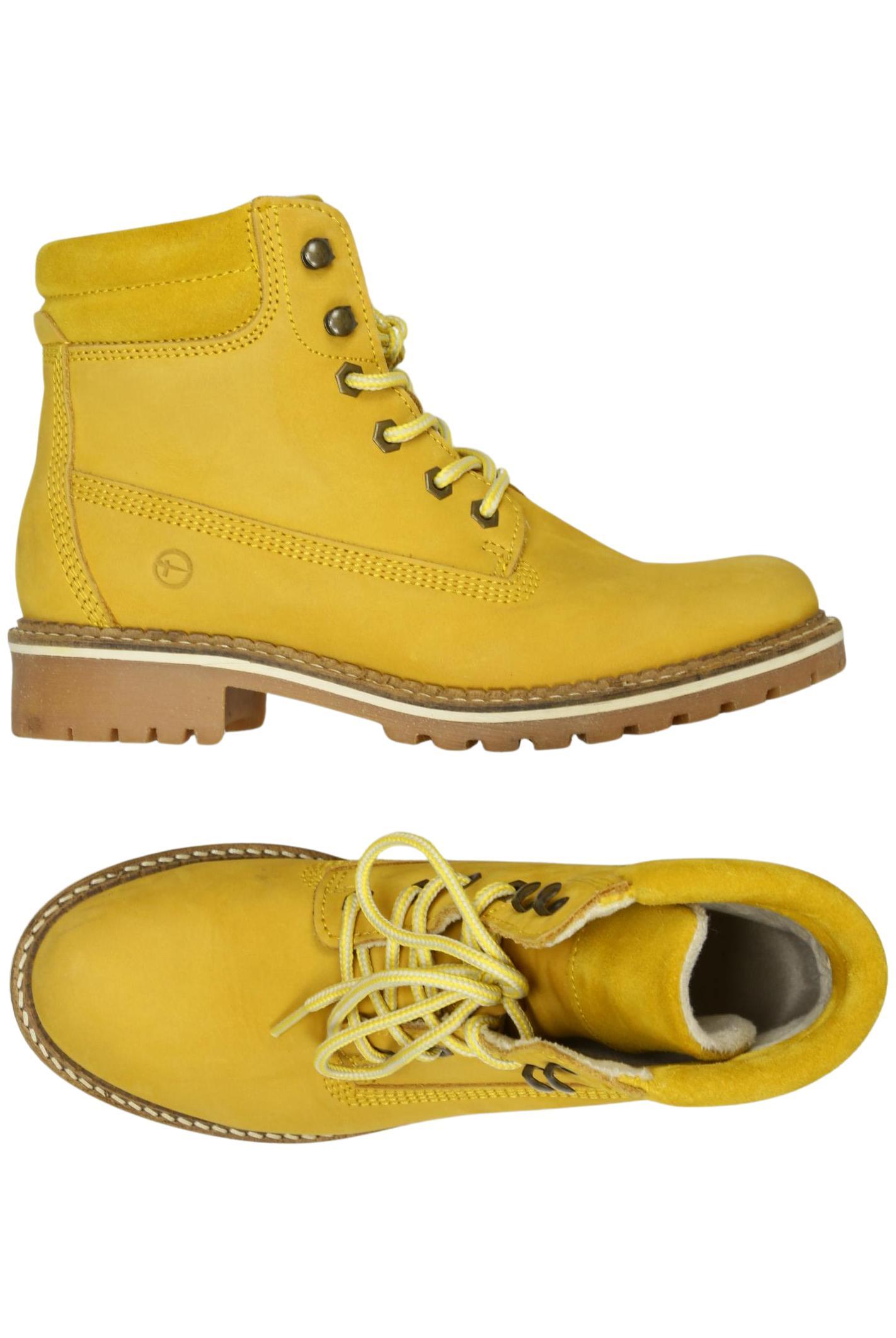 

Tamaris Damen Stiefelette, gelb, Gr. 39