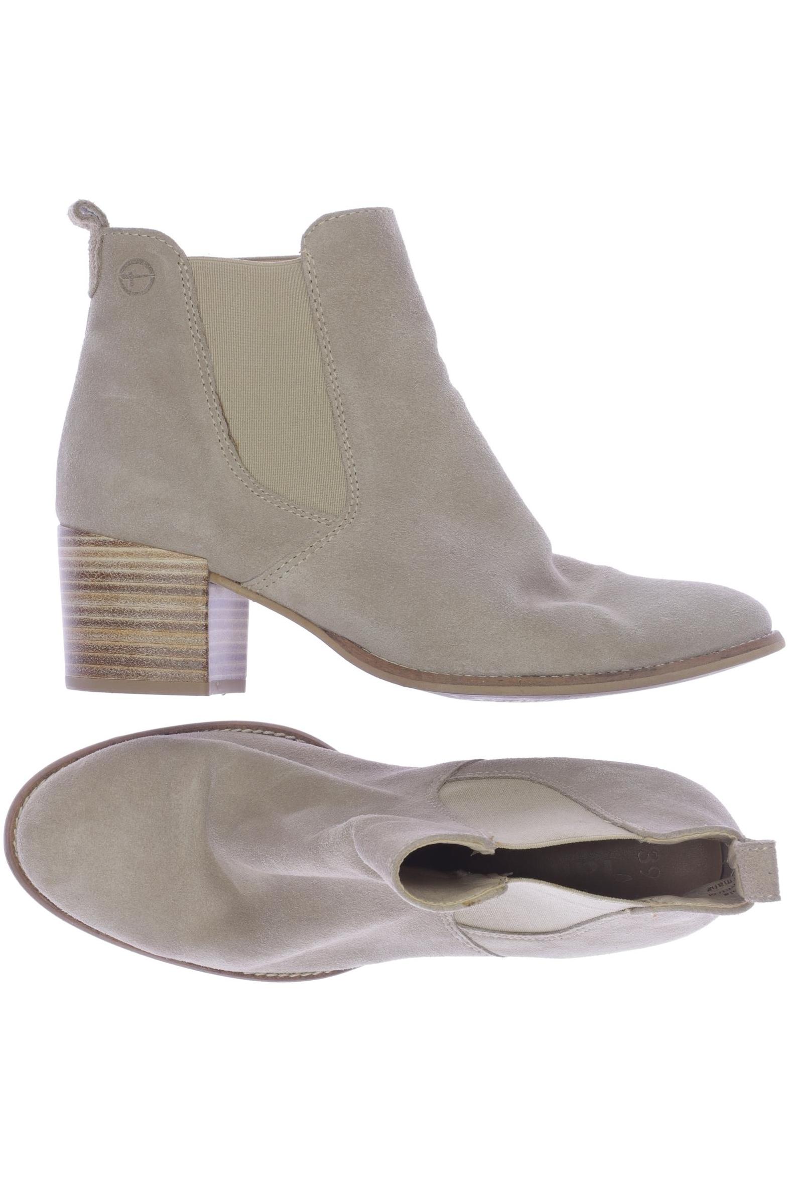 

Tamaris Damen Stiefelette, beige, Gr. 39