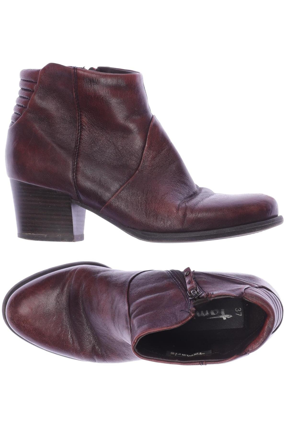 

Tamaris Damen Stiefelette, bordeaux, Gr. 37