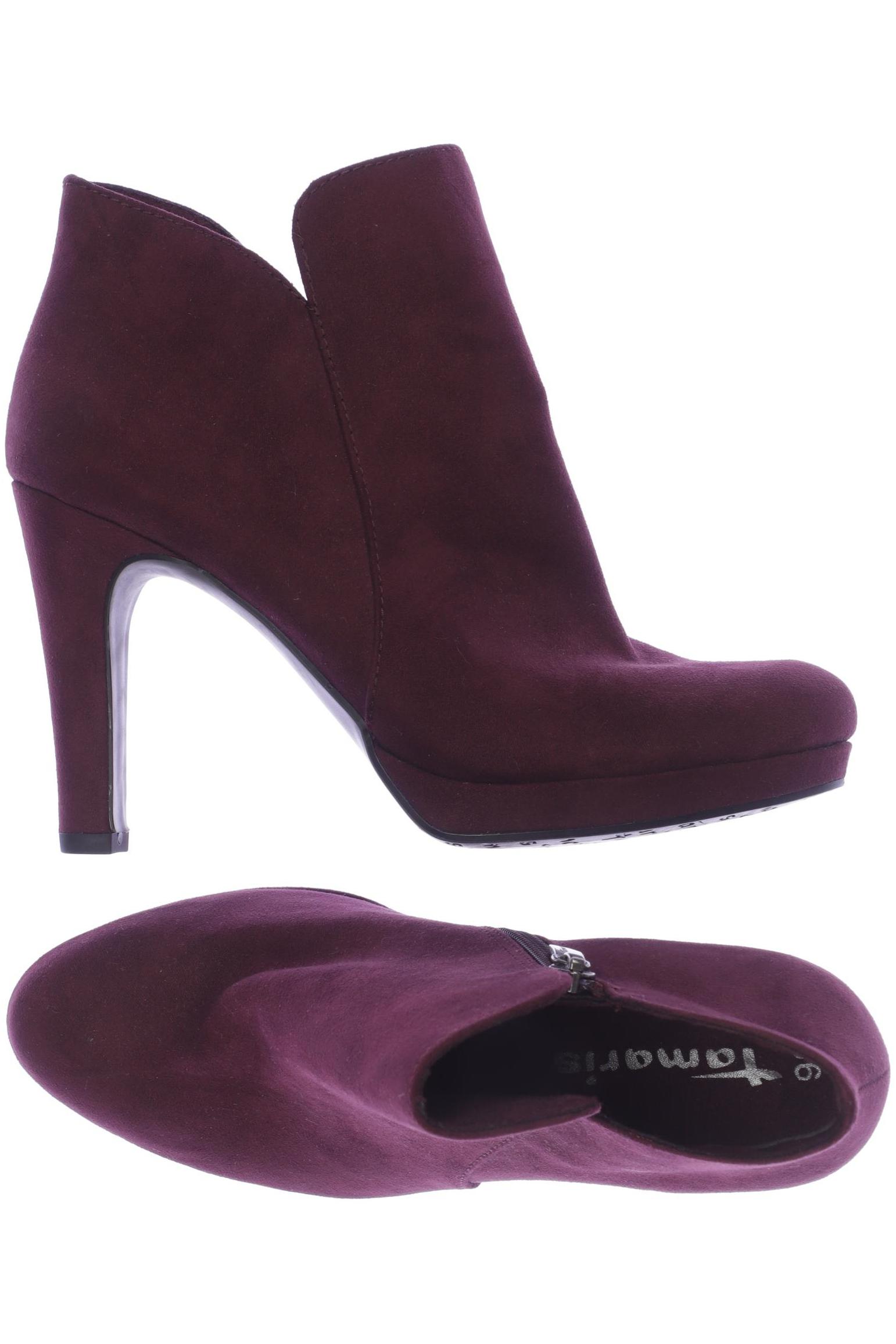 

Tamaris Damen Stiefelette, bordeaux, Gr. 36