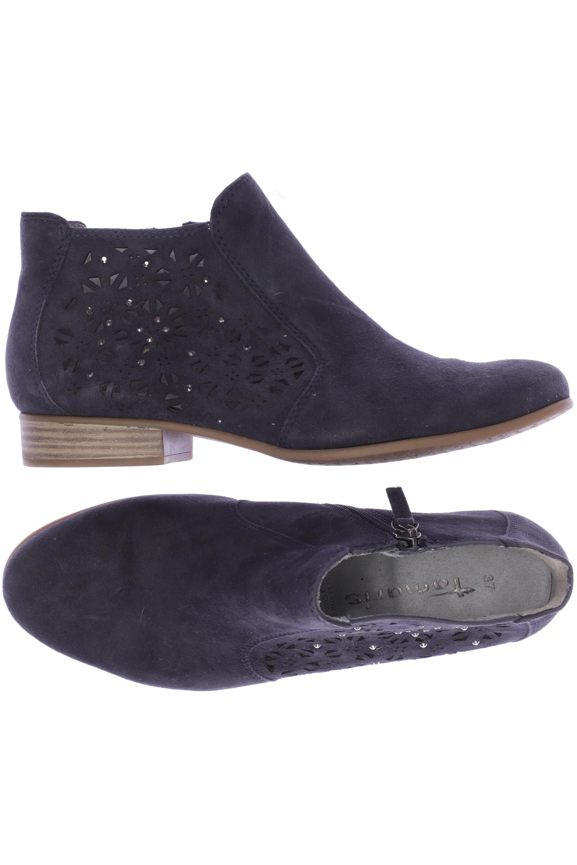 

Tamaris Damen Stiefelette, marineblau, Gr. 37