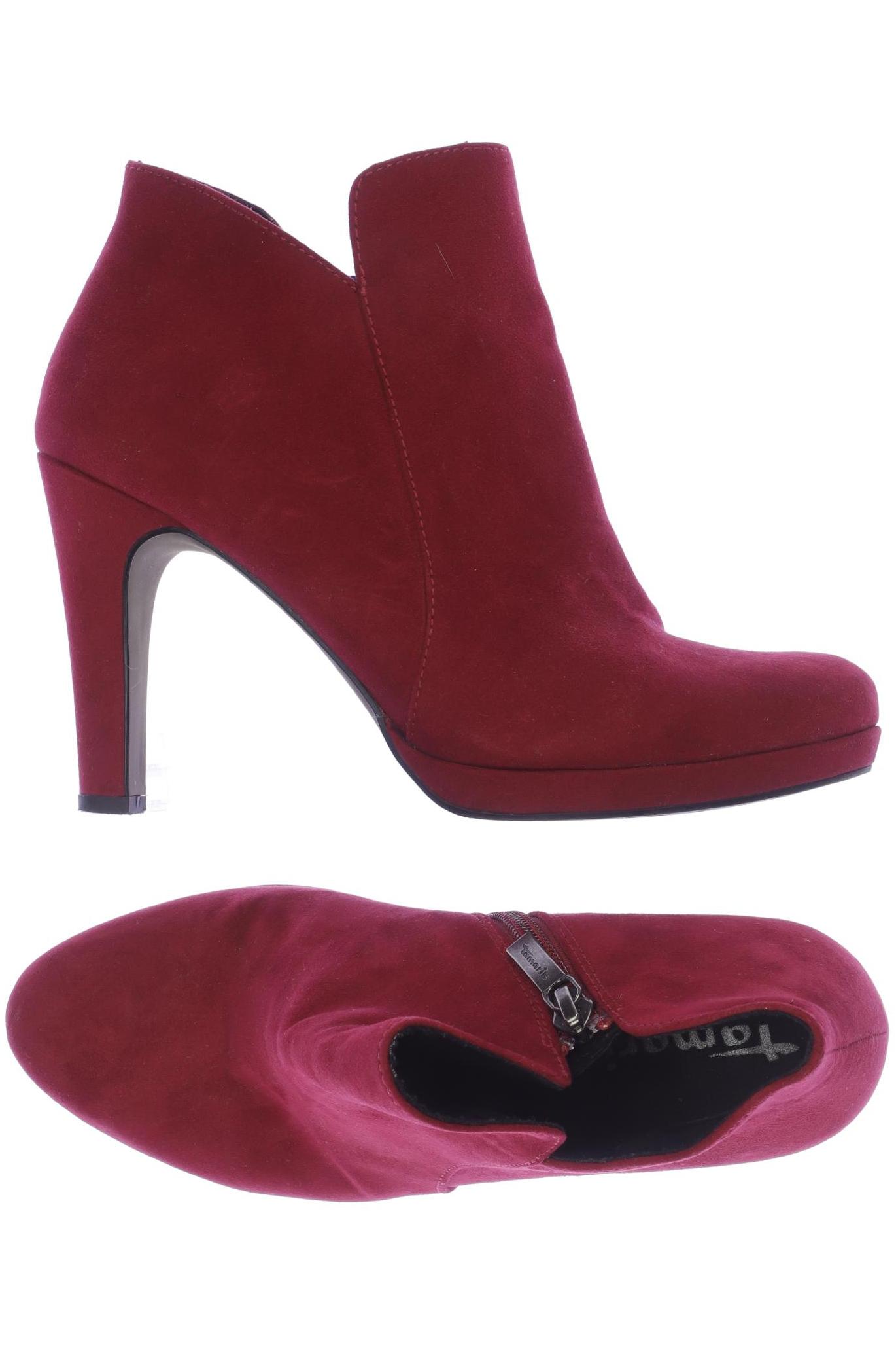 

Tamaris Damen Stiefelette, rot, Gr. 37