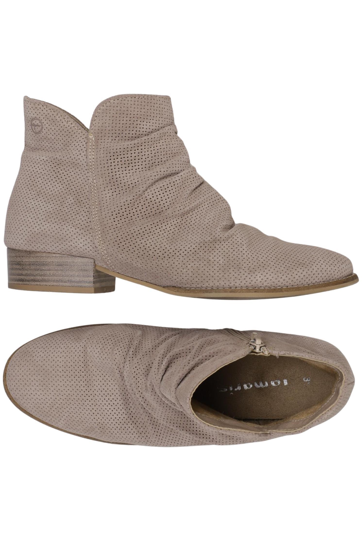 

Tamaris Damen Stiefelette, beige, Gr. 39