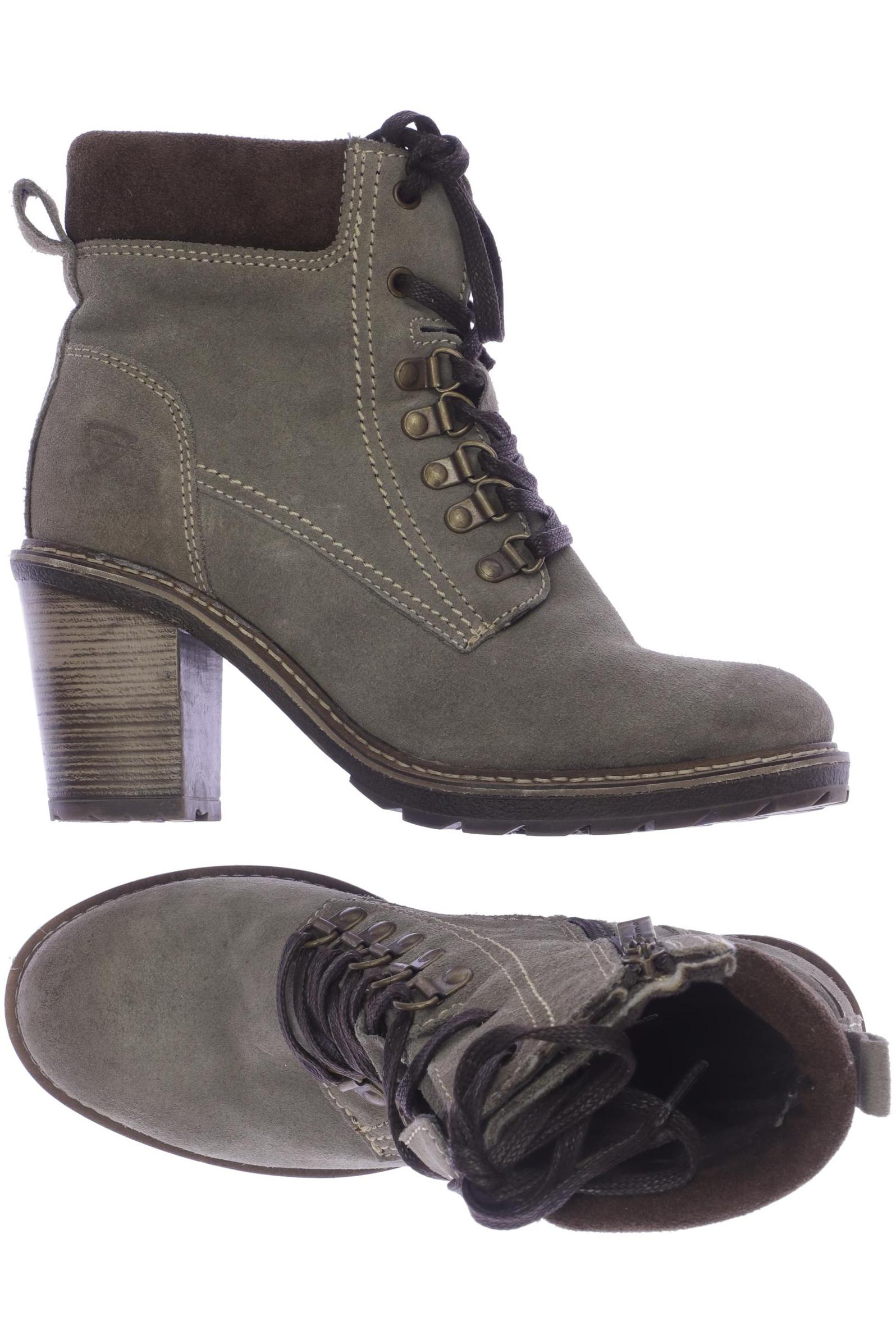 

Tamaris Damen Stiefelette, beige, Gr. 39