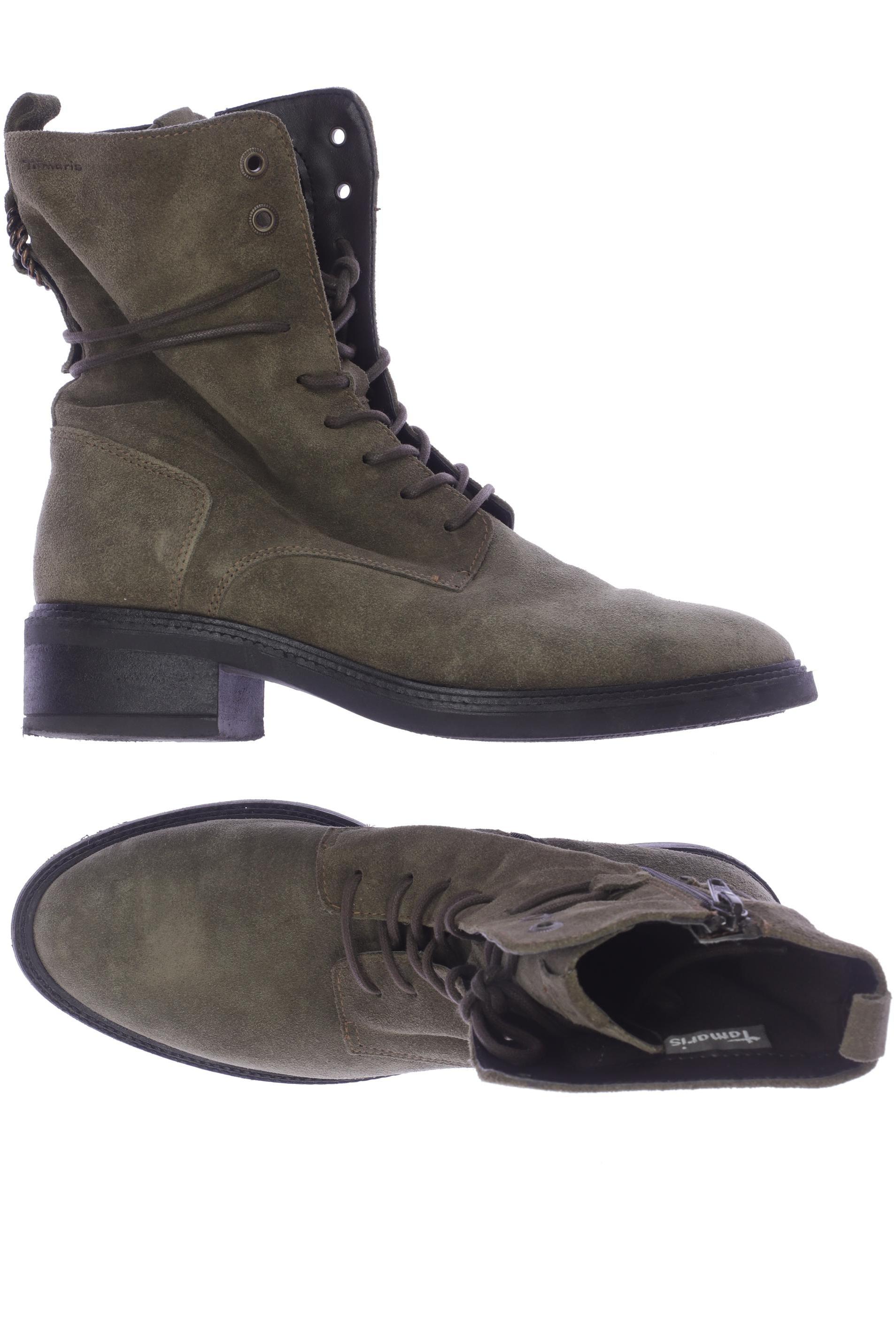 

Tamaris Damen Stiefelette, grün, Gr. 41