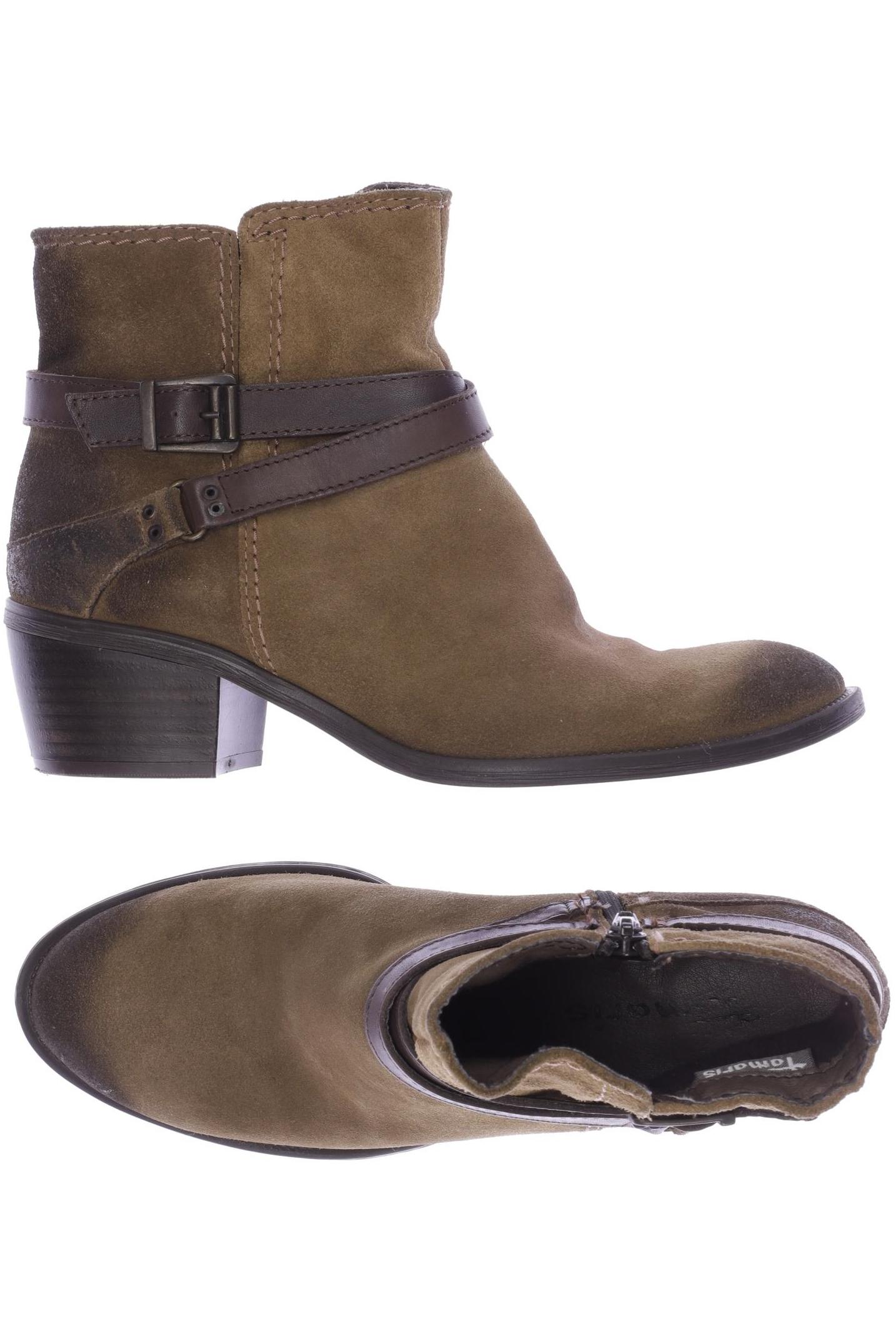 

Tamaris Damen Stiefelette, braun, Gr. 39