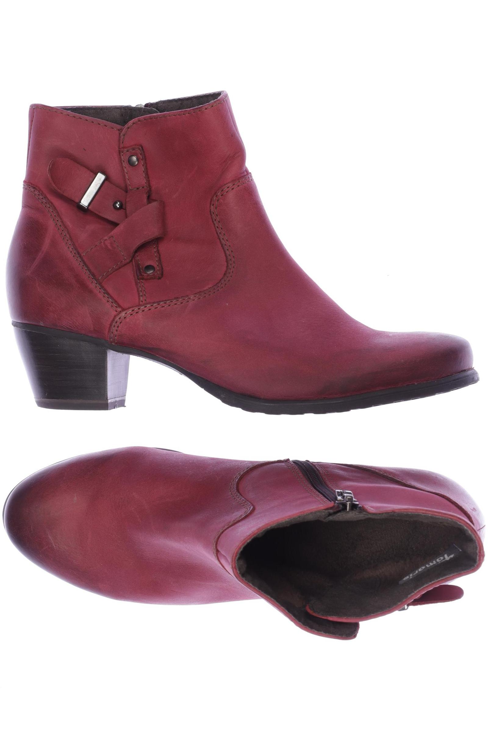 

Tamaris Damen Stiefelette, bordeaux, Gr. 39