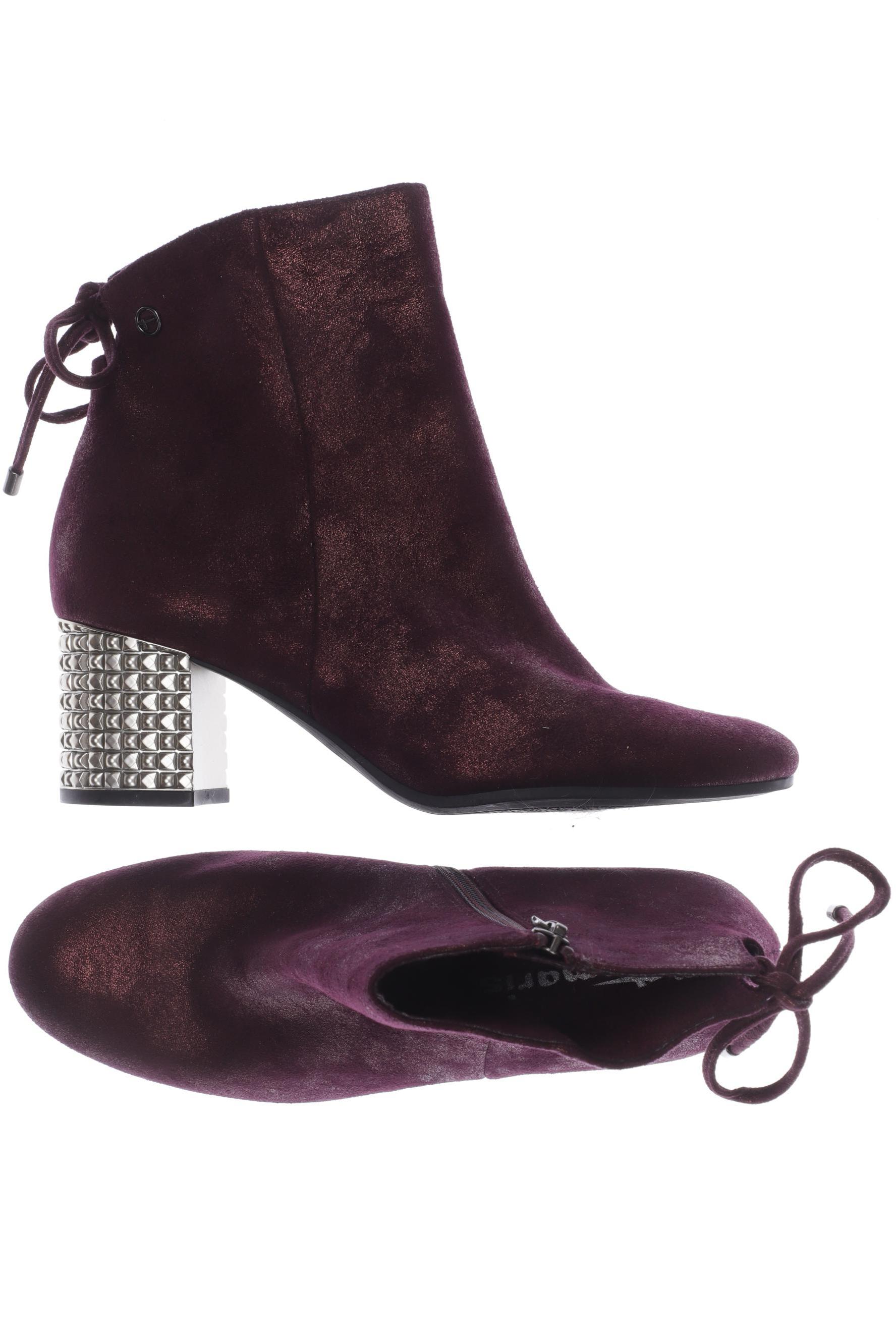 

Tamaris Damen Stiefelette, bordeaux, Gr. 38