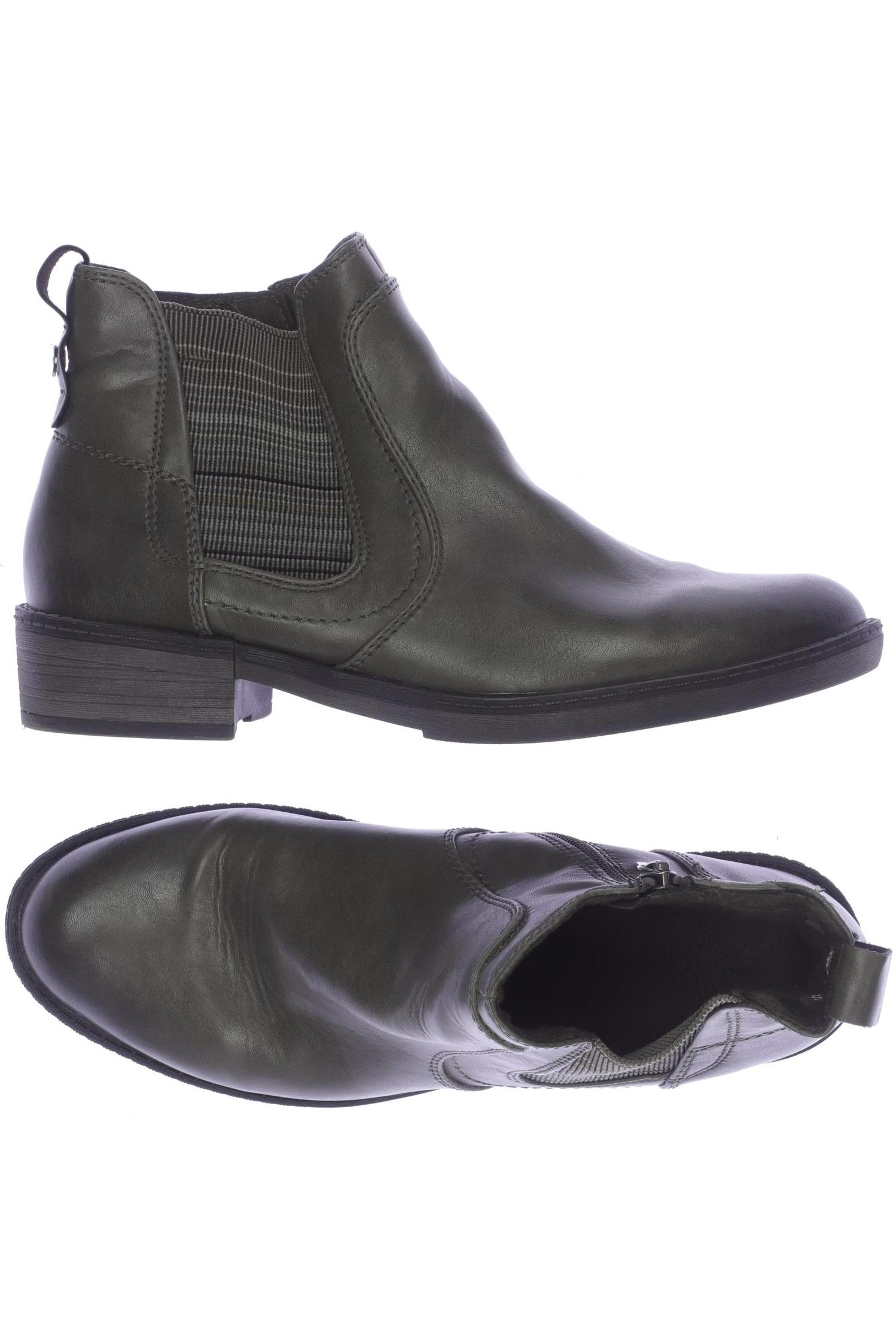 

Tamaris Damen Stiefelette, grün, Gr. 40
