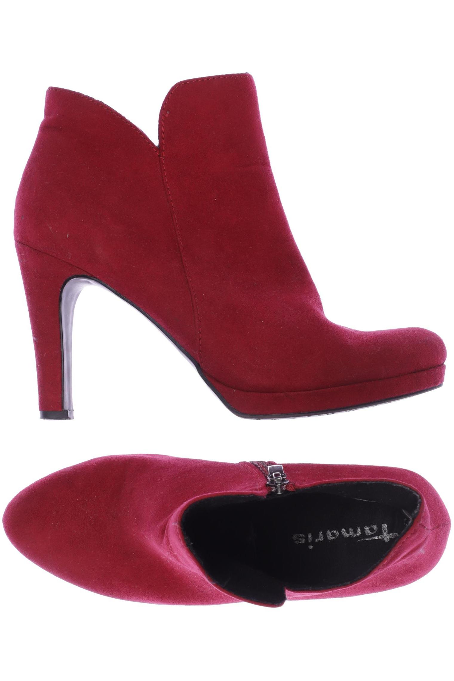

Tamaris Damen Stiefelette, rot, Gr. 39