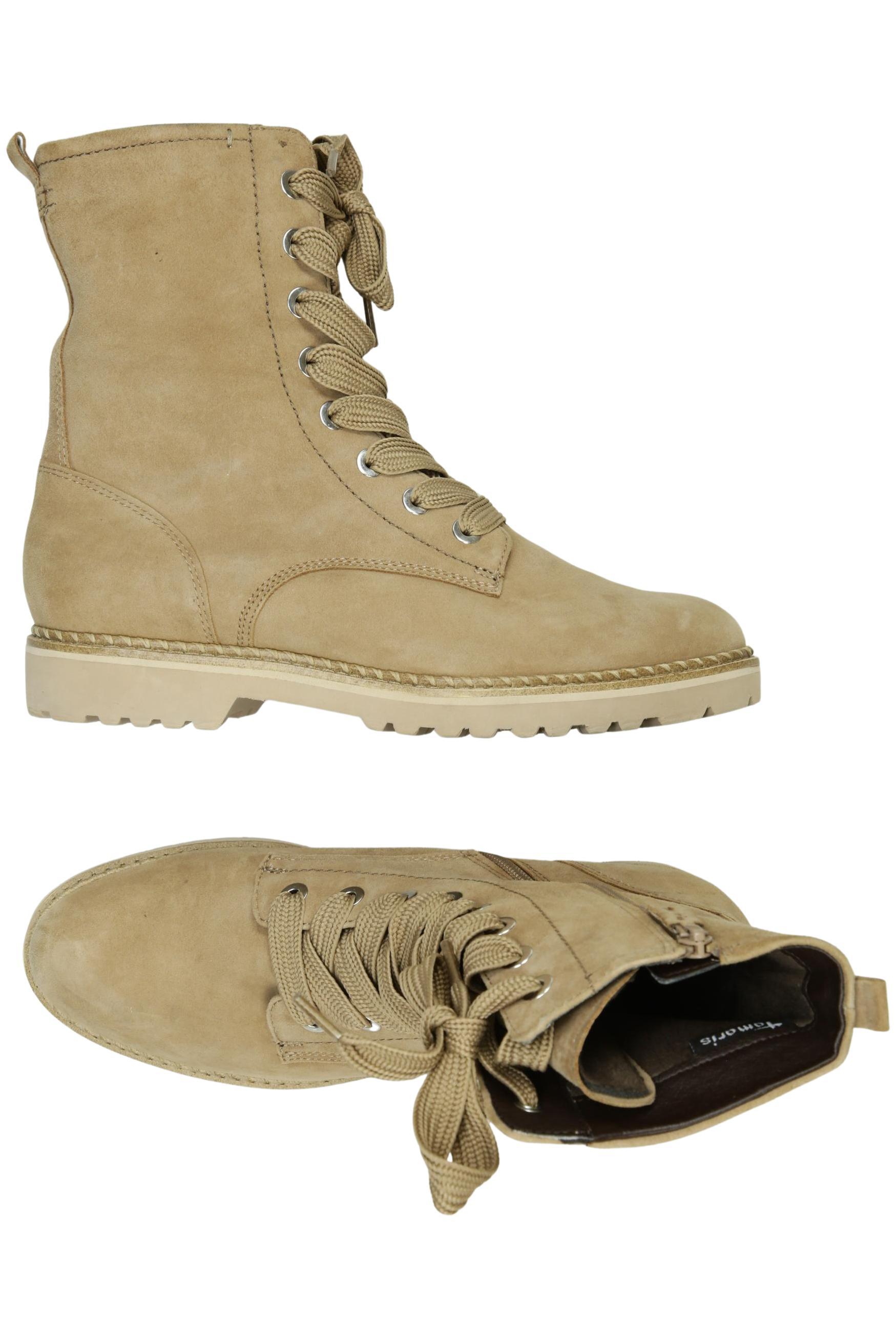 Thumbnail - Tamaris Damen Stiefelette, beige, Gr. 41