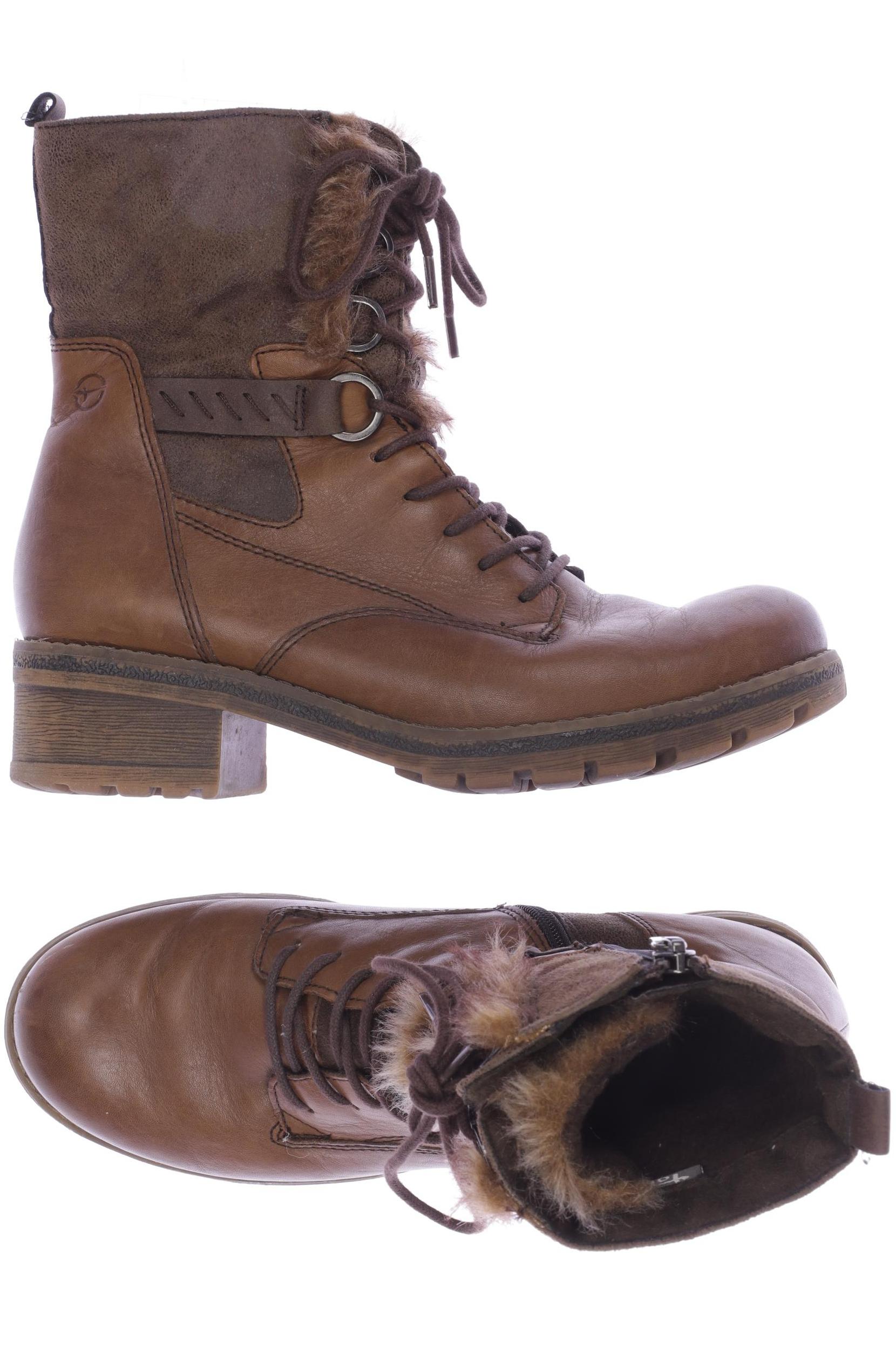

Tamaris Damen Stiefelette, braun, Gr. 38