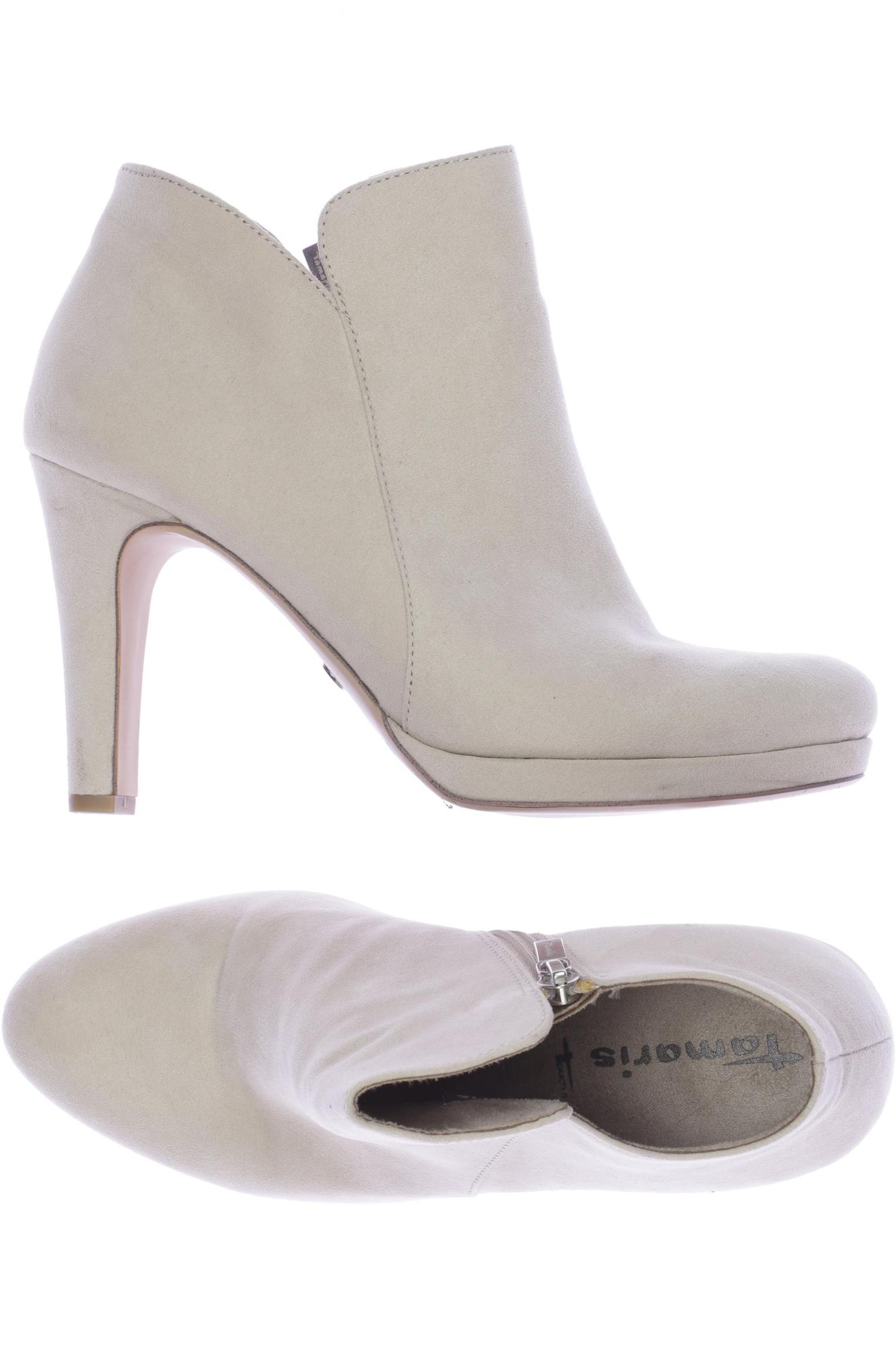 

Tamaris Damen Stiefelette, weiß, Gr. 40