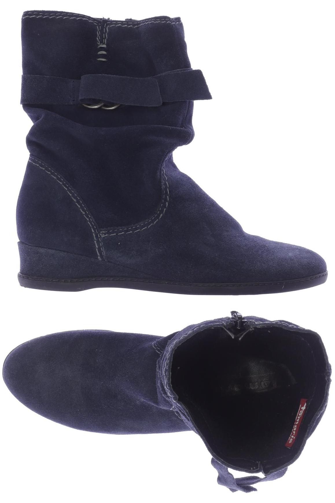 

Tamaris Damen Stiefelette, marineblau