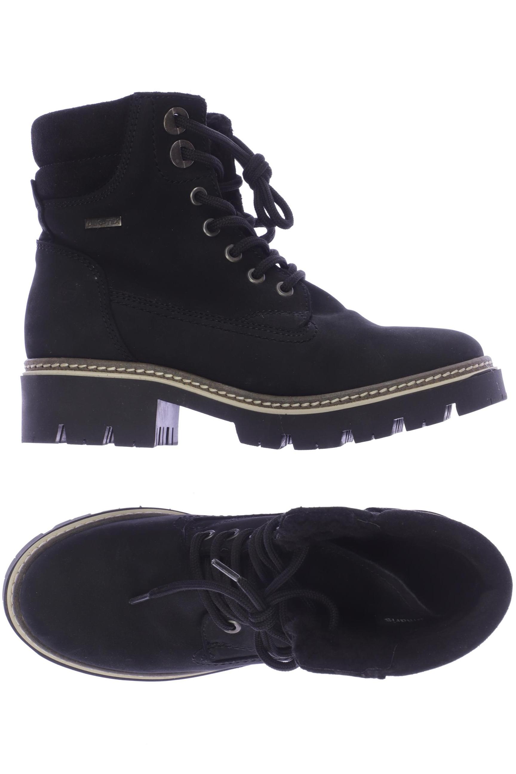 

Tamaris Damen Stiefelette, schwarz