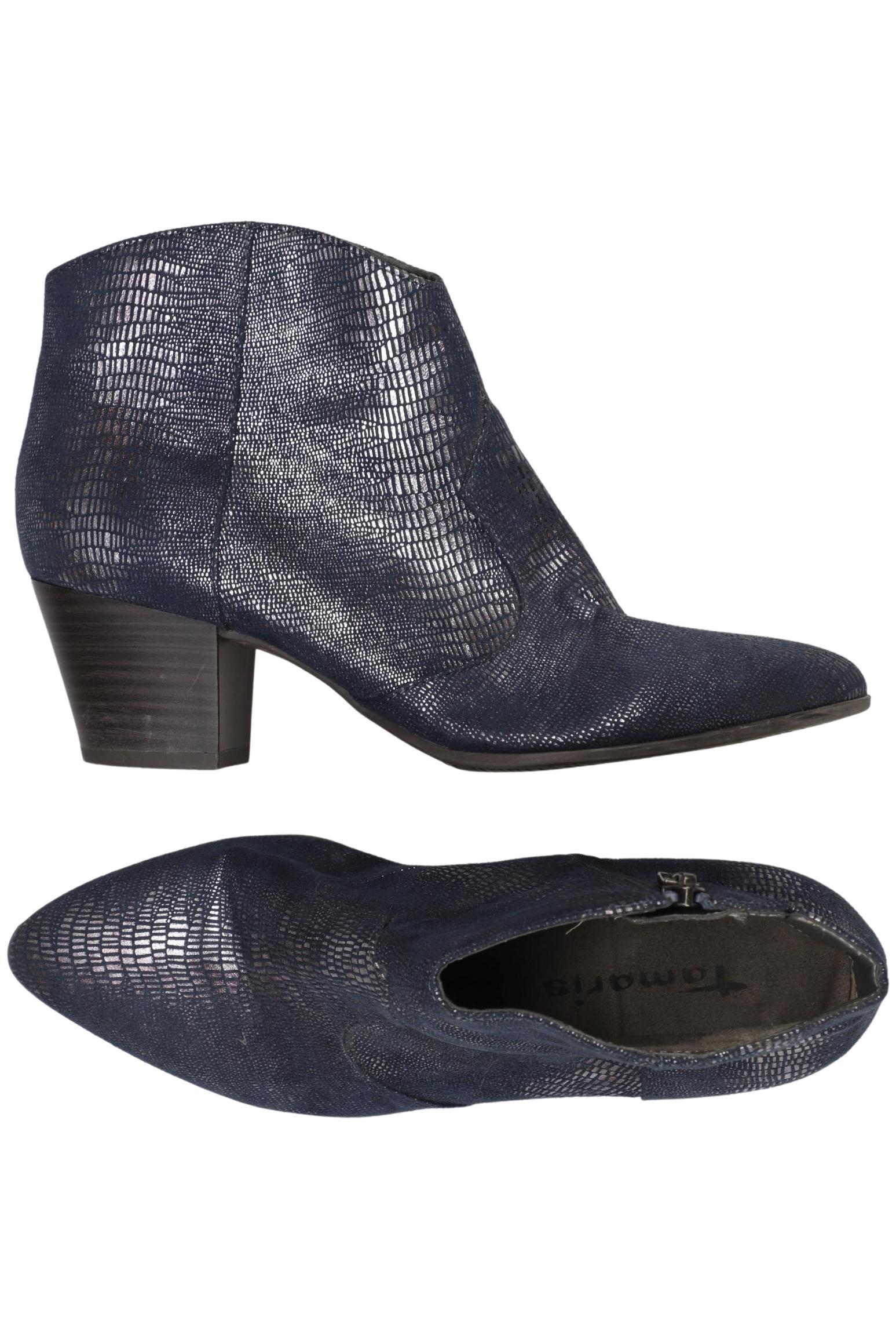

Tamaris Damen Stiefelette, marineblau, Gr. 38