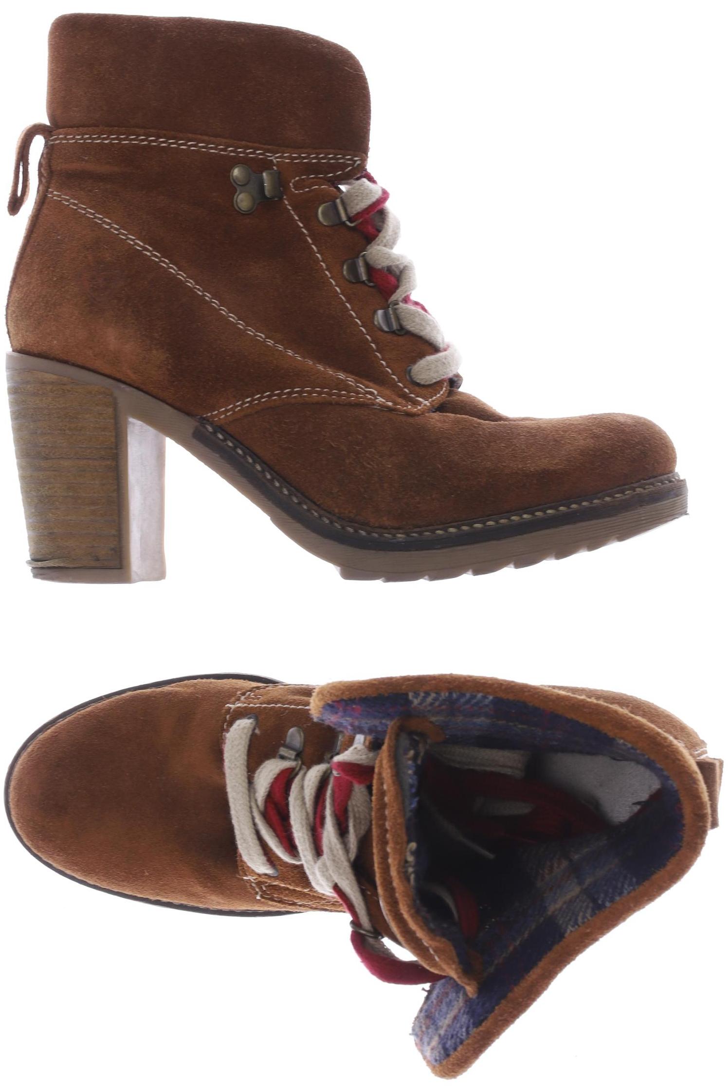 

Tamaris Damen Stiefelette, orange, Gr. 39