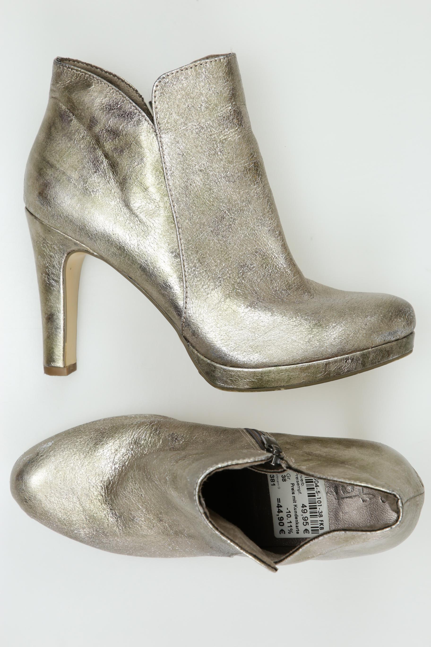 

Tamaris Damen Stiefelette, beige, Gr. 38