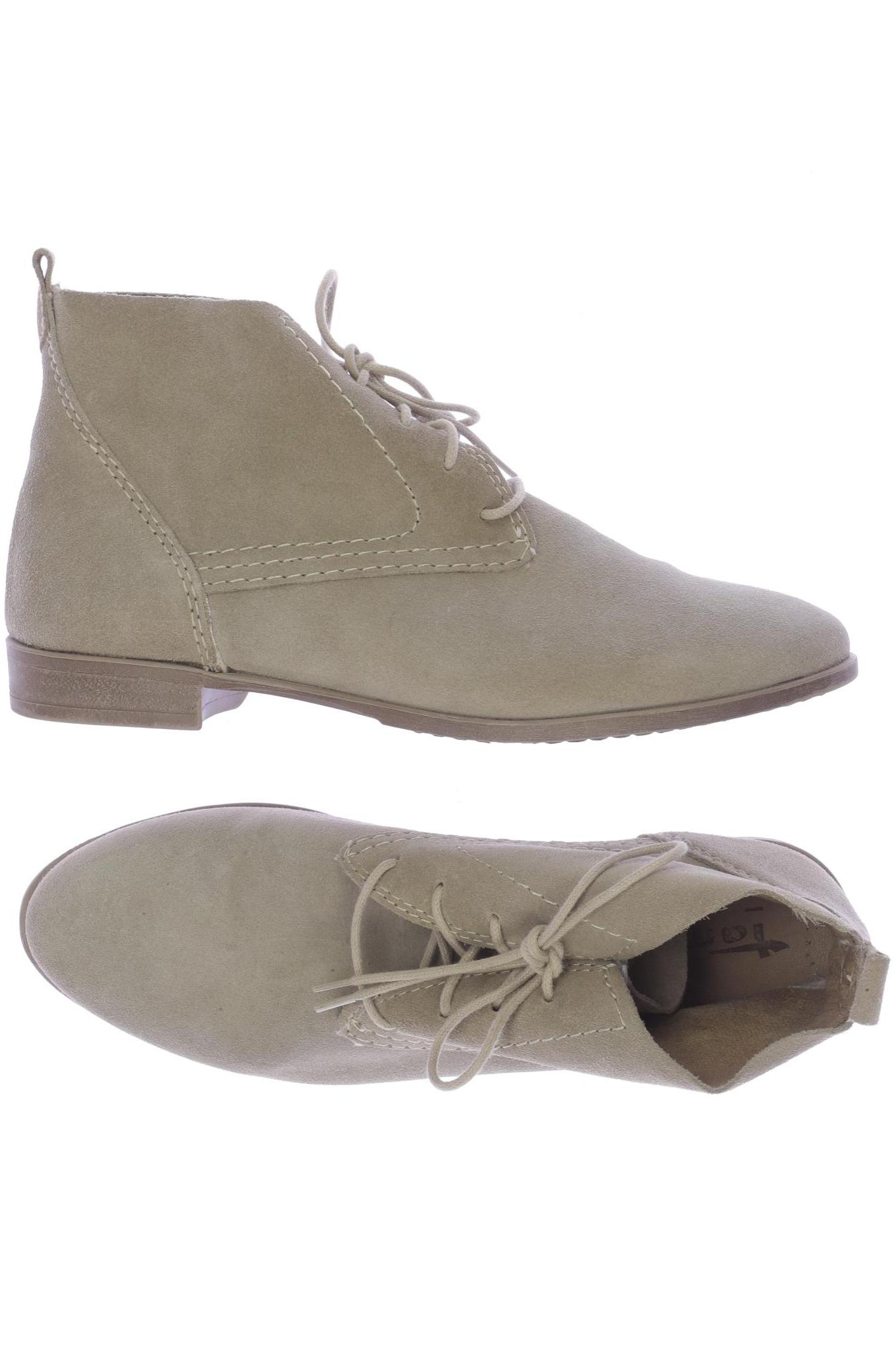 

Tamaris Damen Stiefelette, beige, Gr. 36