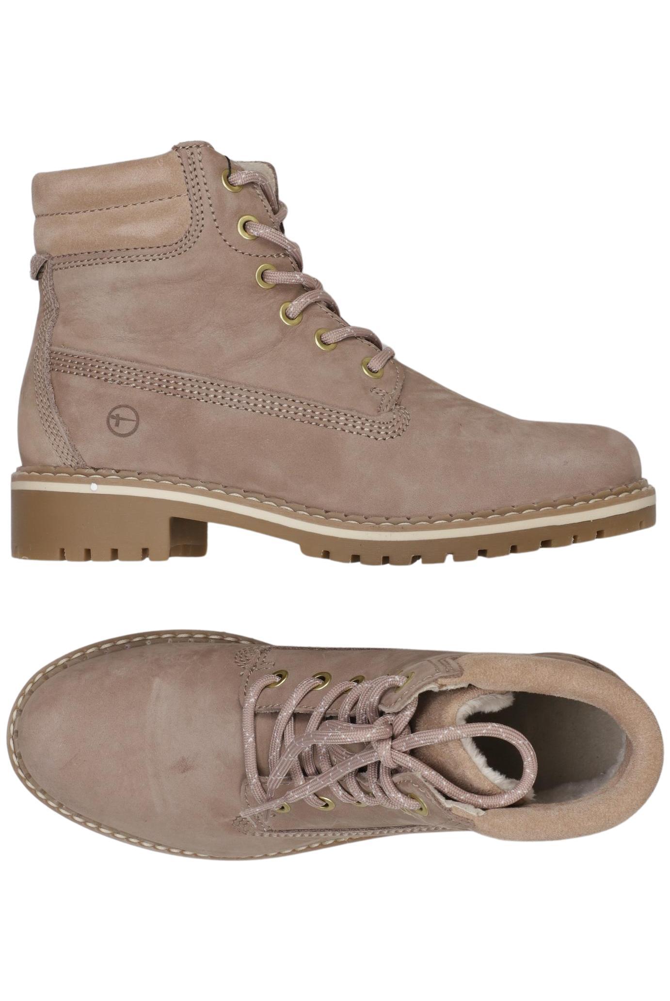 

Tamaris Damen Stiefelette, beige, Gr. 37