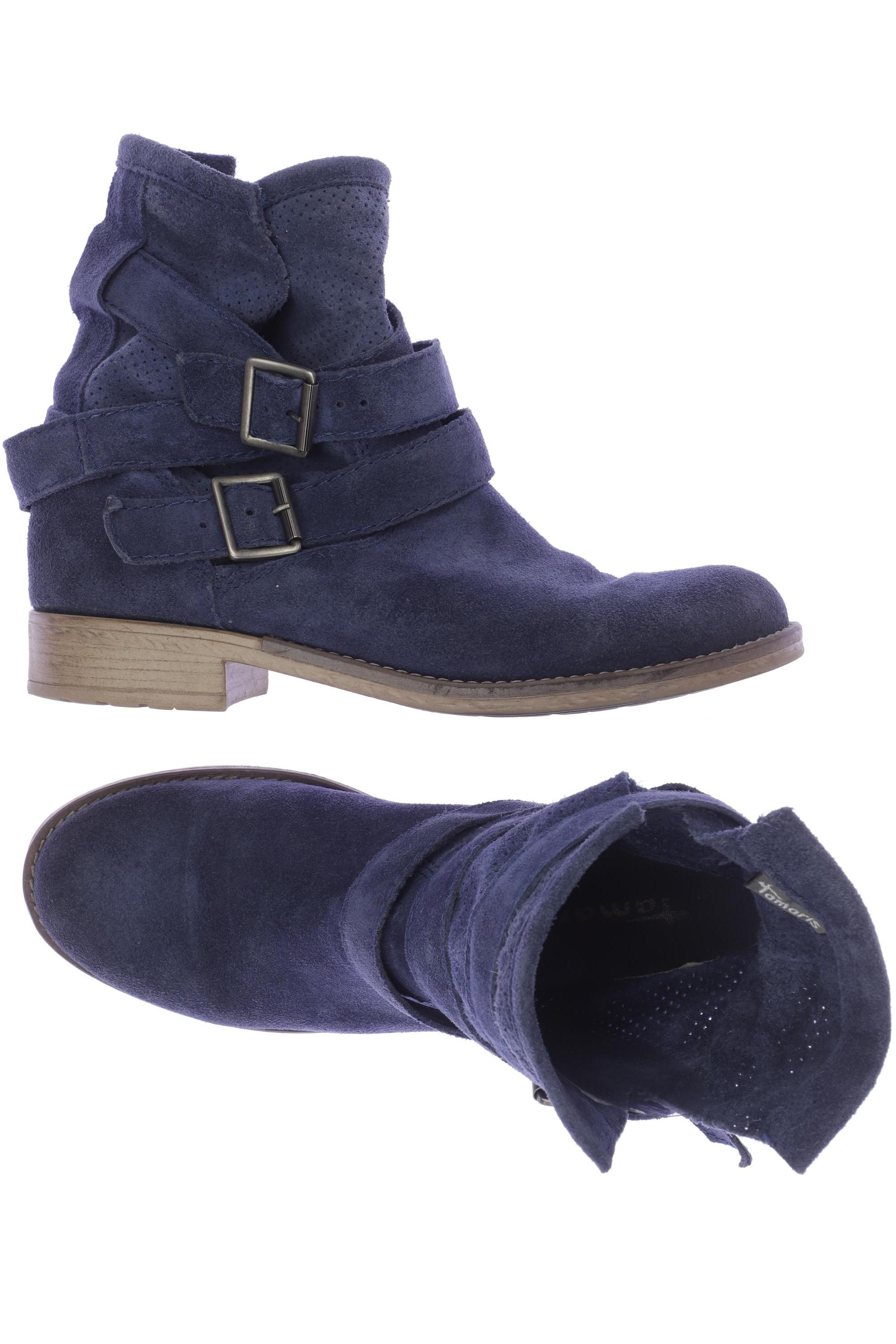 

Tamaris Damen Stiefelette, blau, Gr. 39