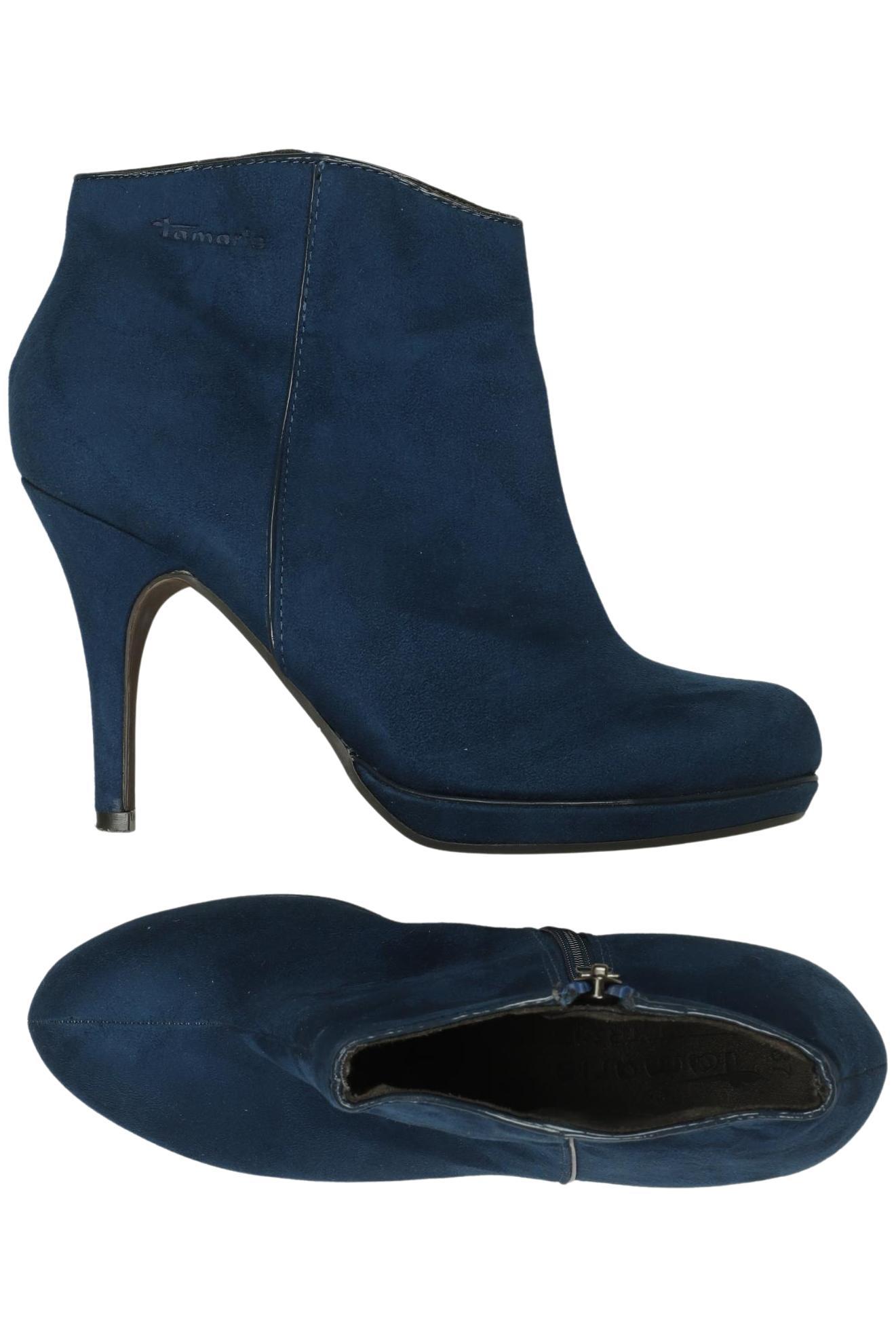 

Tamaris Damen Stiefelette, marineblau, Gr. 37
