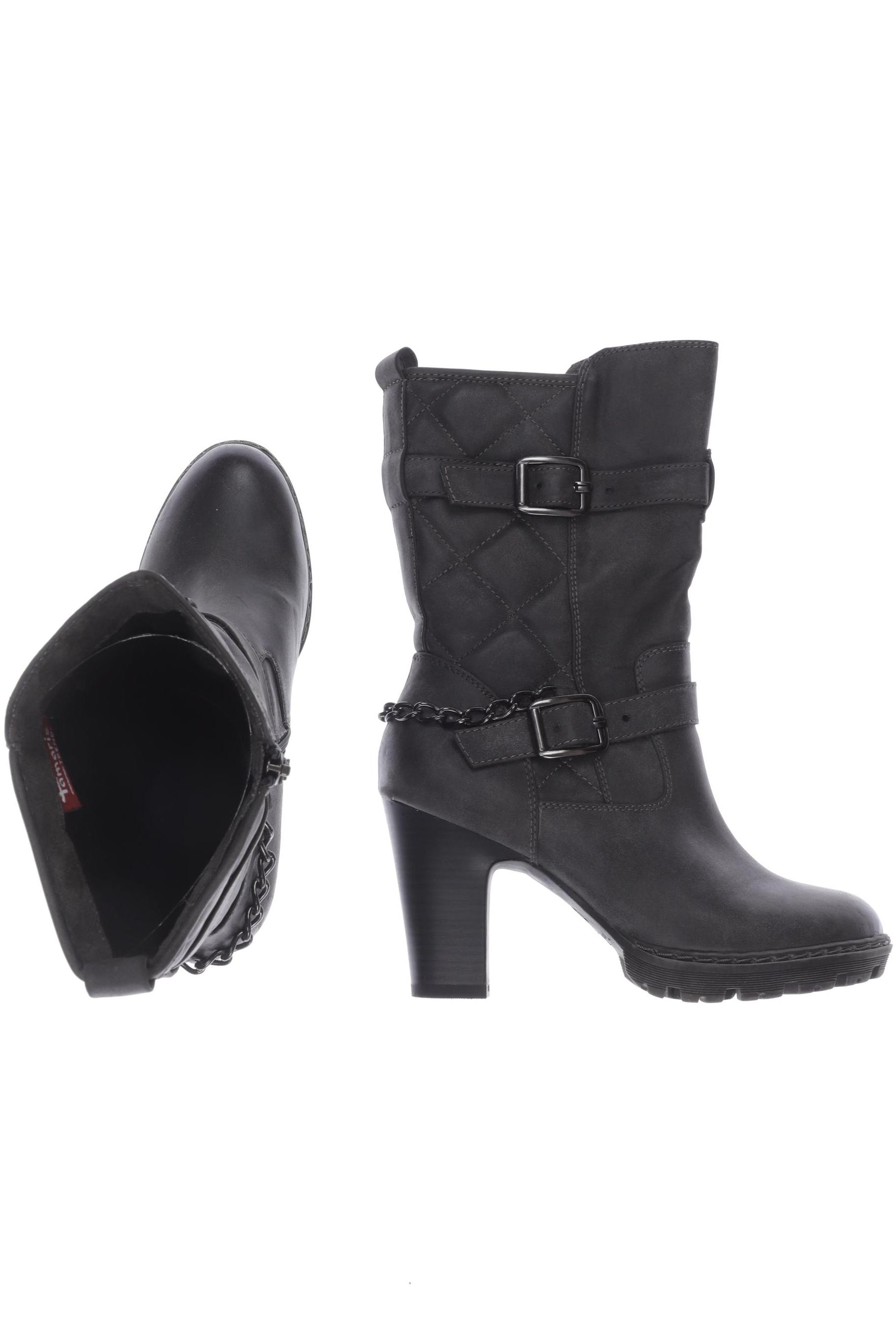 

Tamaris Damen Stiefelette, grau, Gr. 38