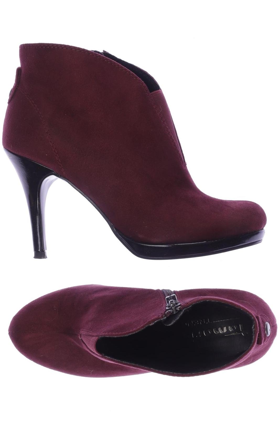 

Tamaris Damen Stiefelette, bordeaux, Gr. 37