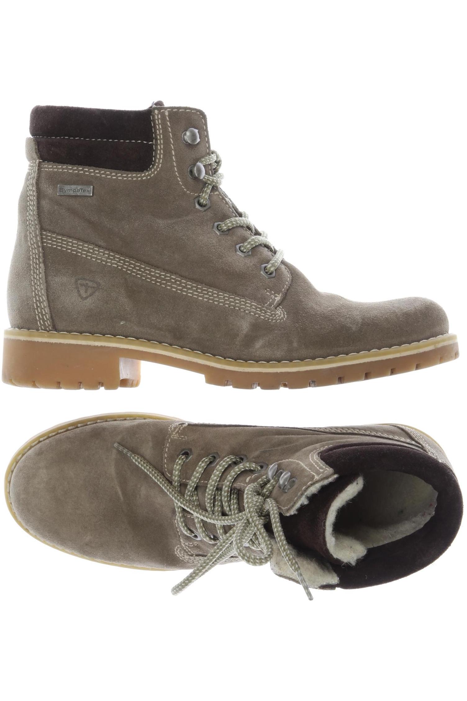 

Tamaris Damen Stiefelette, beige, Gr. 39
