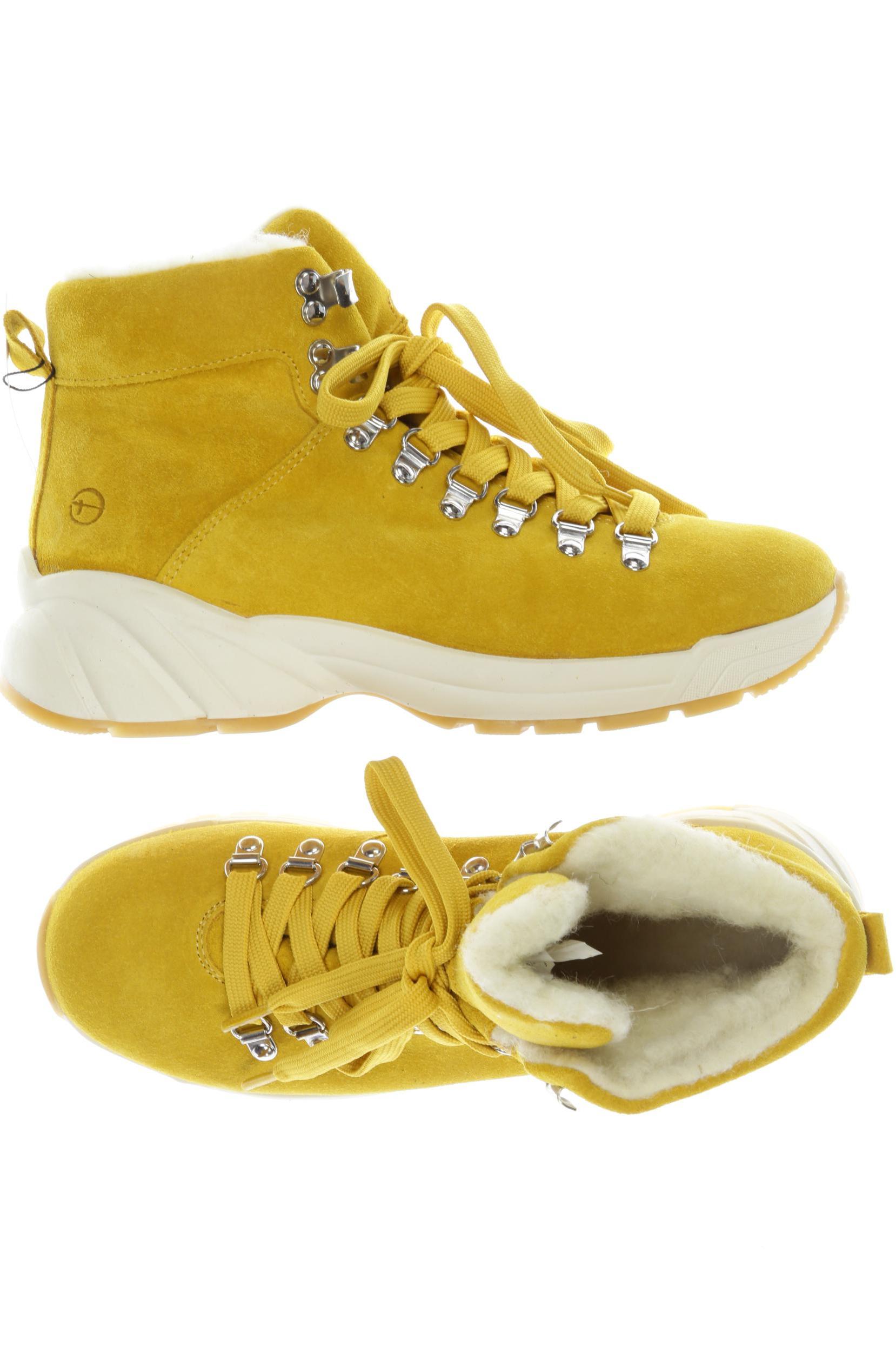 

Tamaris Damen Stiefelette, gelb, Gr. 38