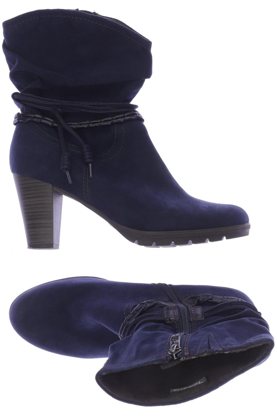 

Tamaris Damen Stiefelette, marineblau, Gr. 41