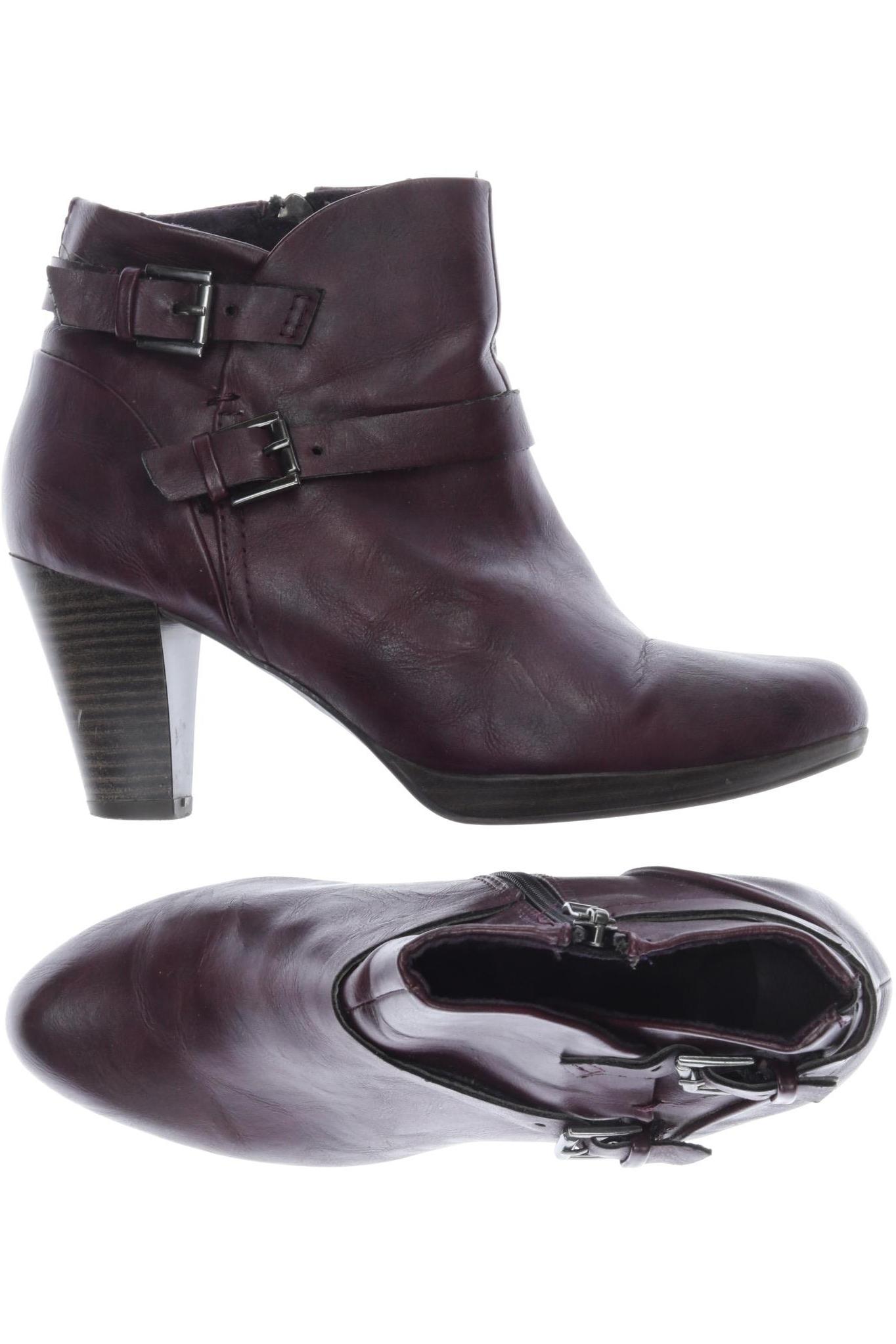 

Tamaris Damen Stiefelette, bordeaux, Gr. 38