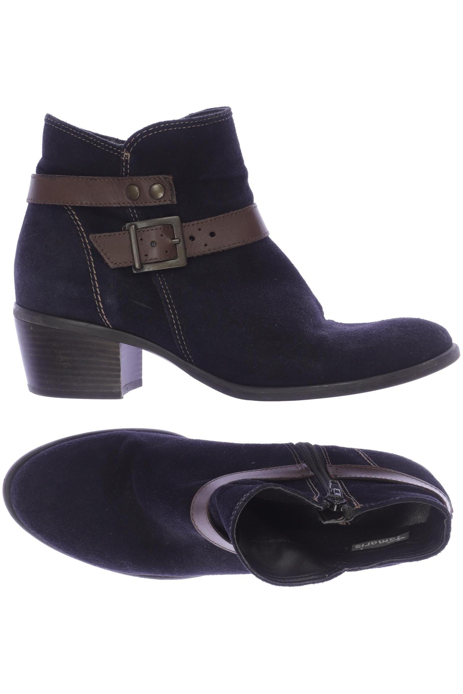 

Tamaris Damen Stiefelette, marineblau