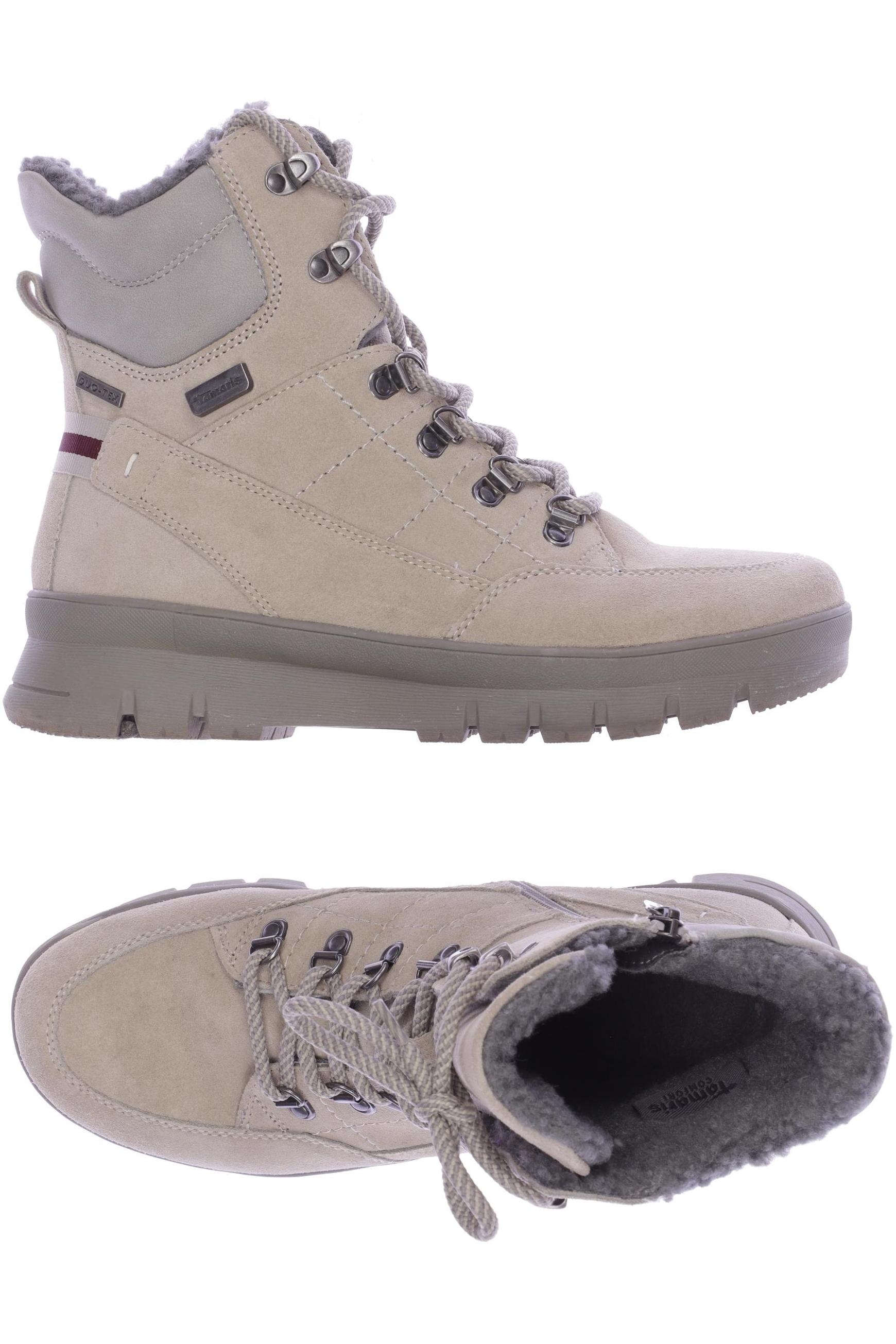 

Tamaris Damen Stiefelette, beige, Gr. 39