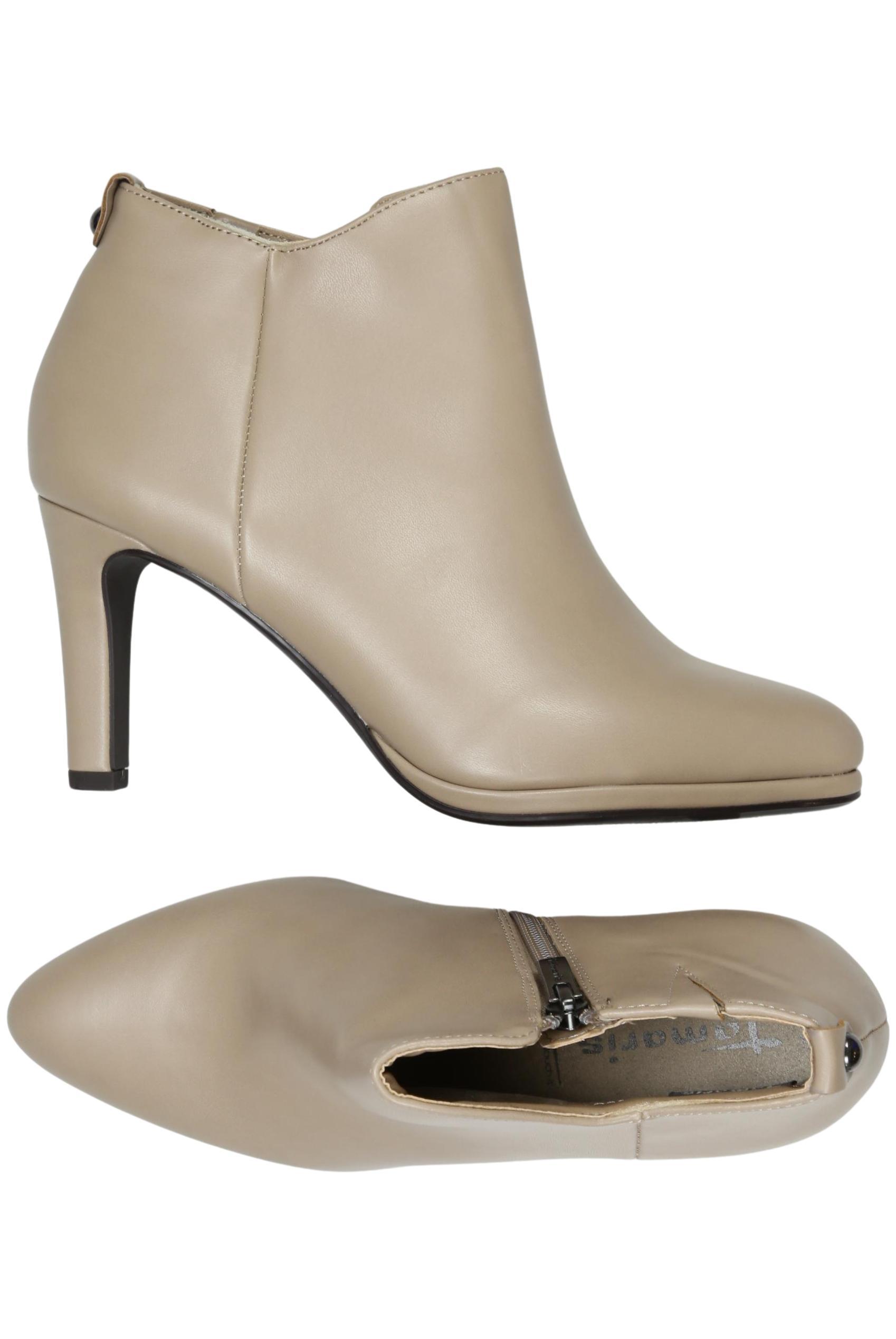 

Tamaris Damen Stiefelette, beige, Gr. 39