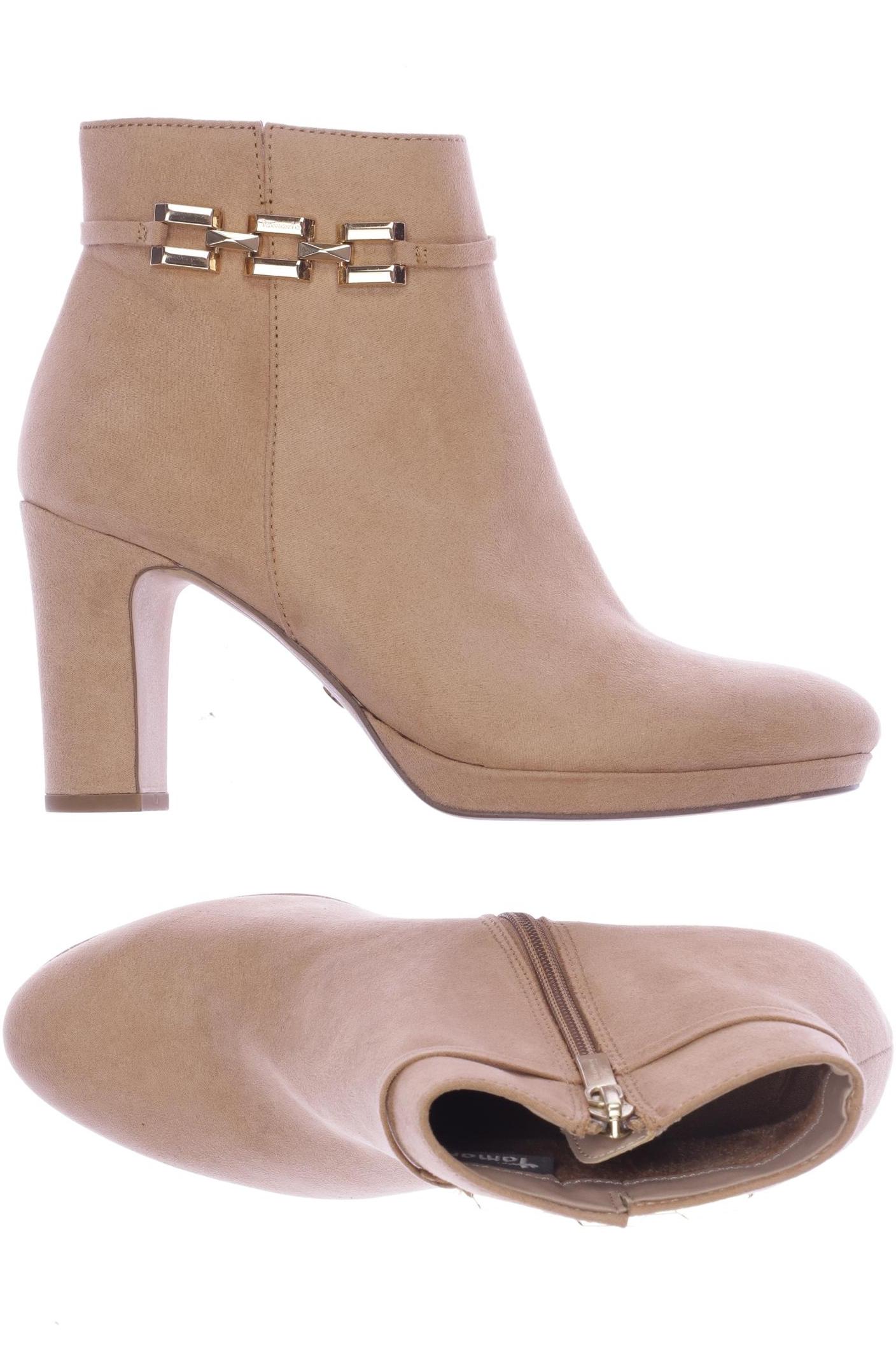 

Tamaris Damen Stiefelette, beige, Gr. 38