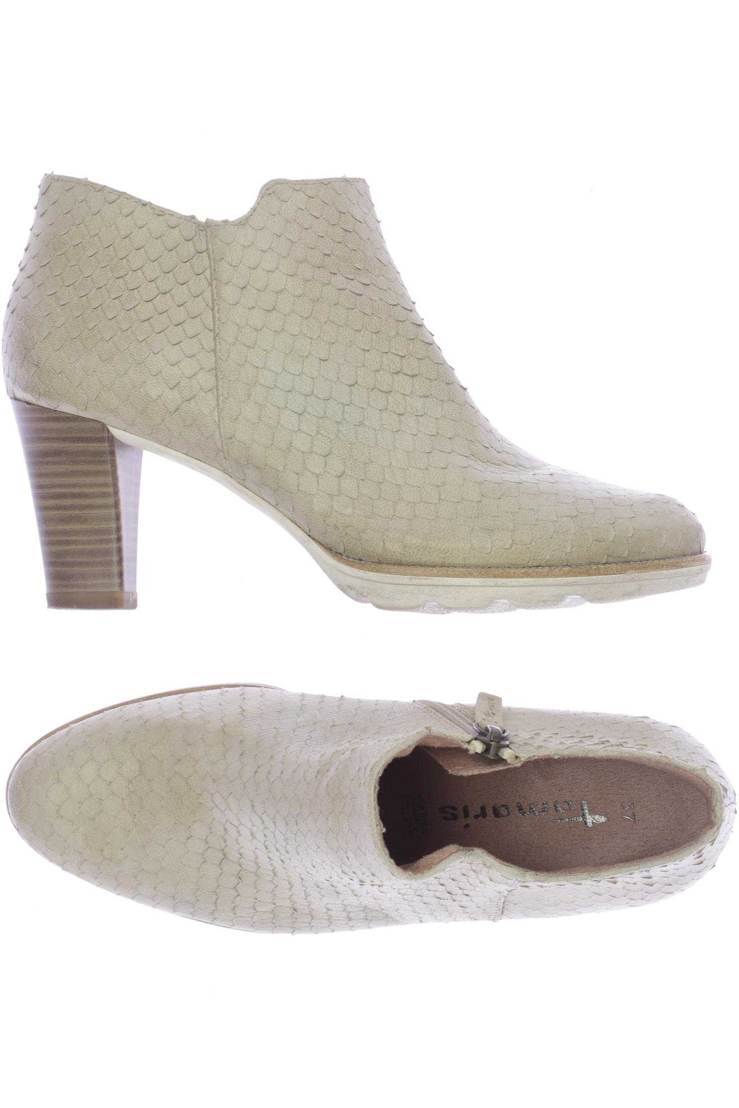 

Tamaris Damen Stiefelette, cremeweiß, Gr. 37