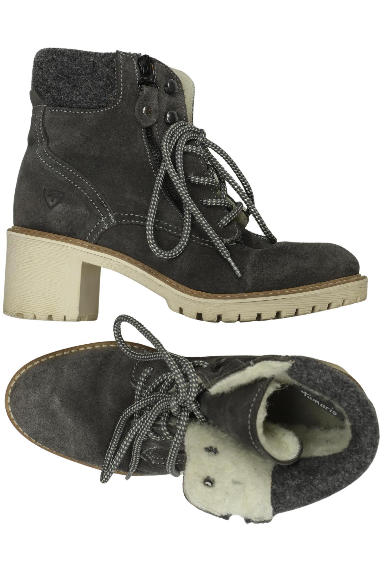 

Tamaris Damen Stiefelette, grau, Gr. 36