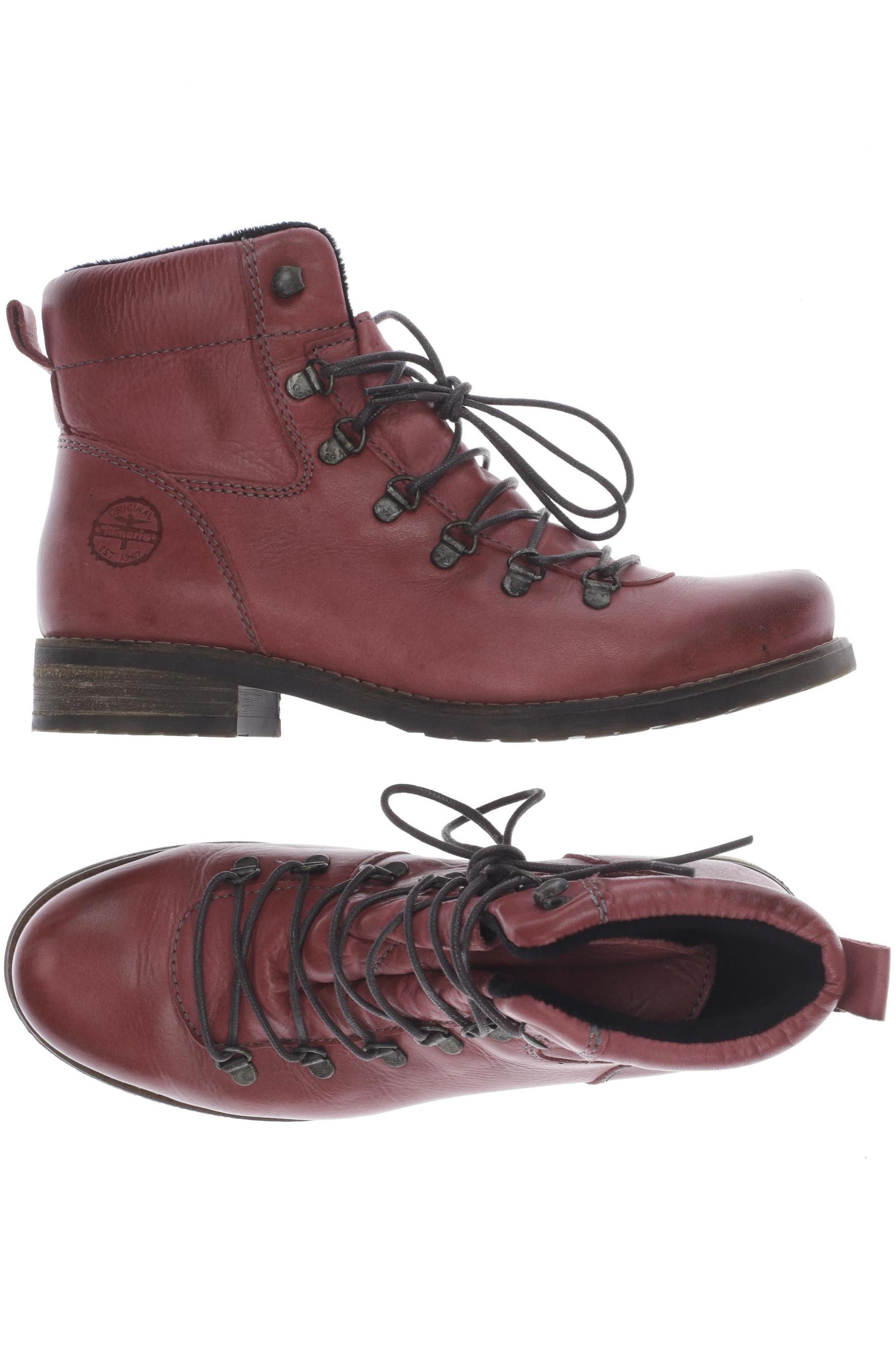 

Tamaris Damen Stiefelette, pink, Gr. 40