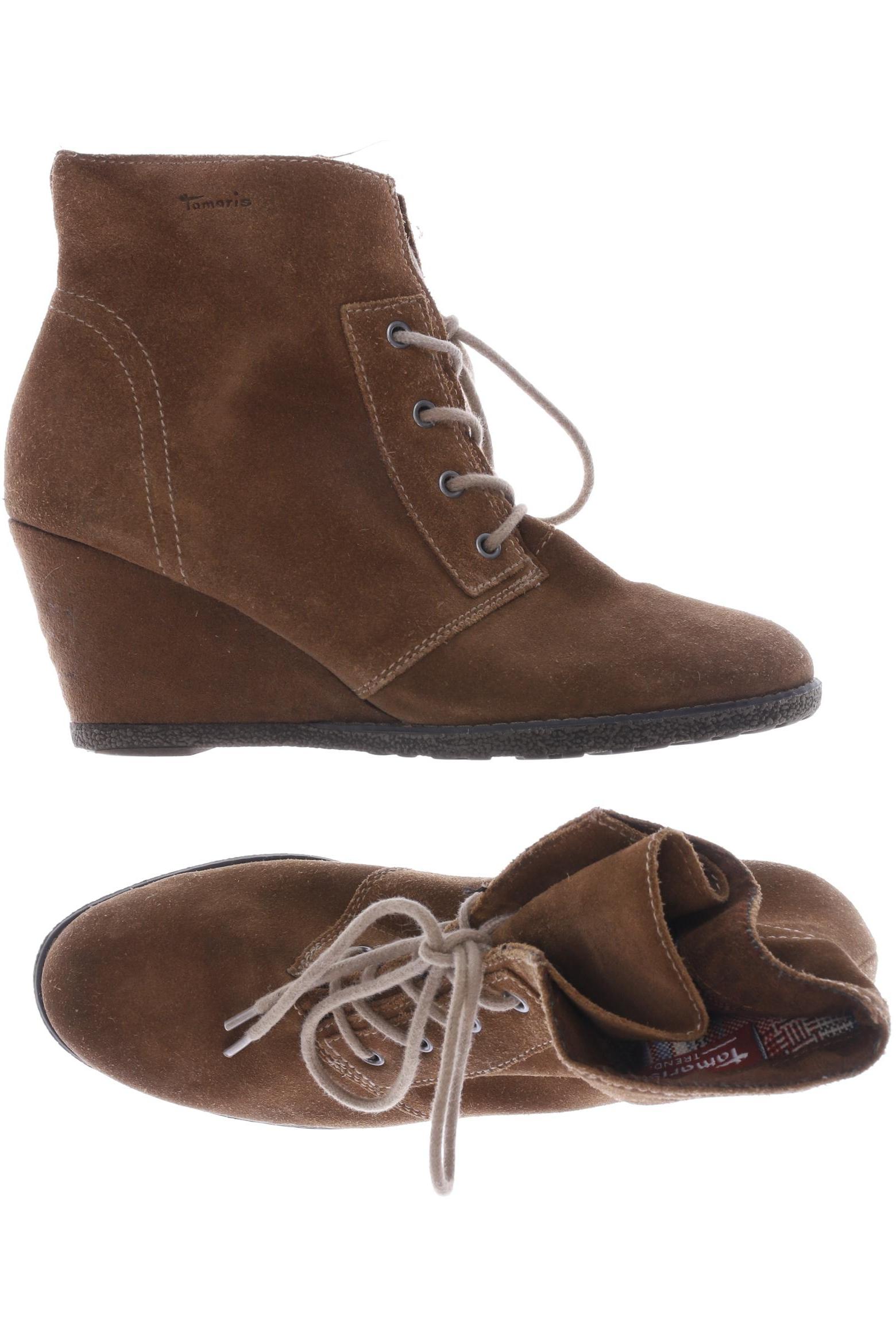 

Tamaris Damen Stiefelette, braun, Gr. 39